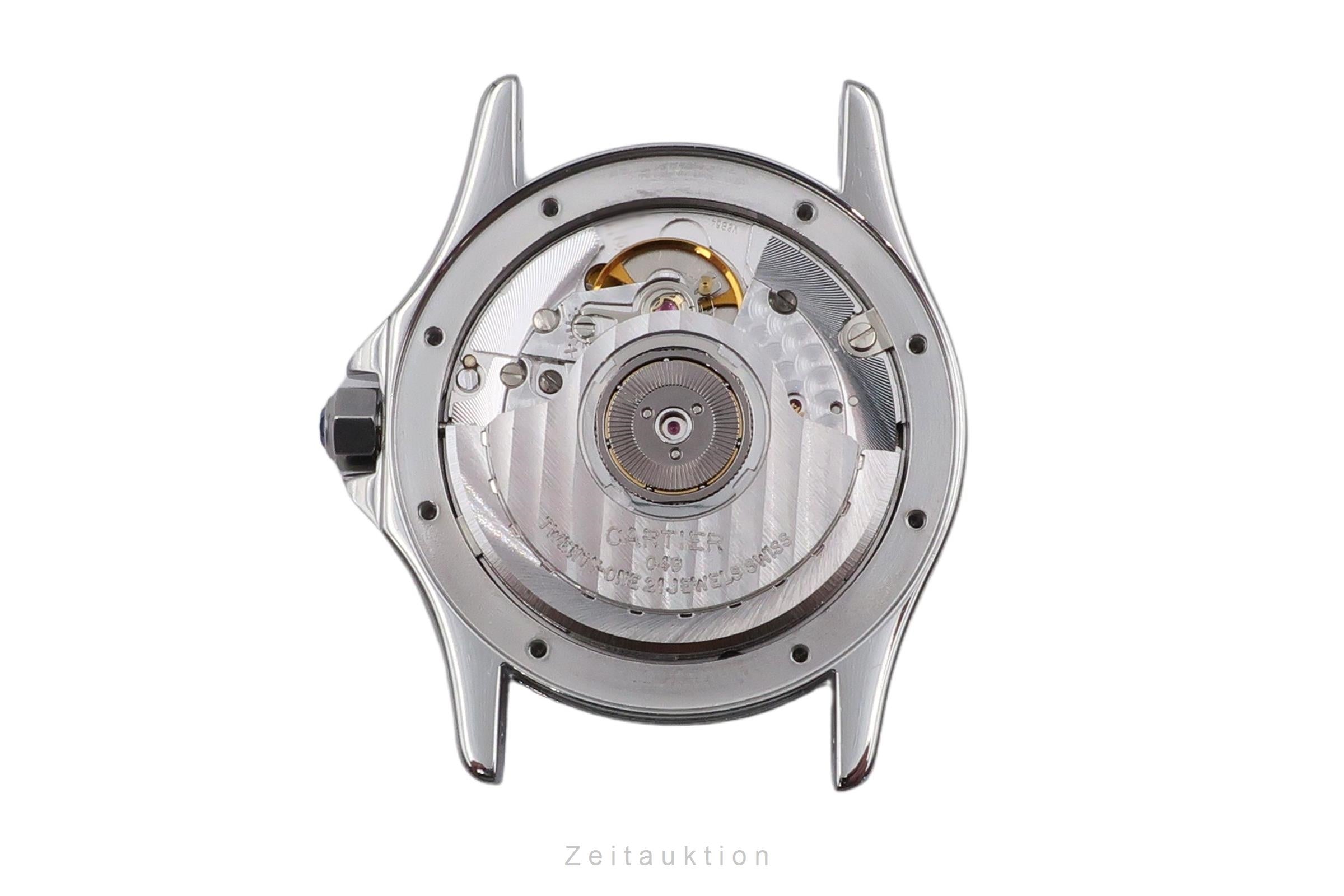 Cartier Santos Ronde acciaio / oro automatismo orologio da uomo W20036R3  [2601918]