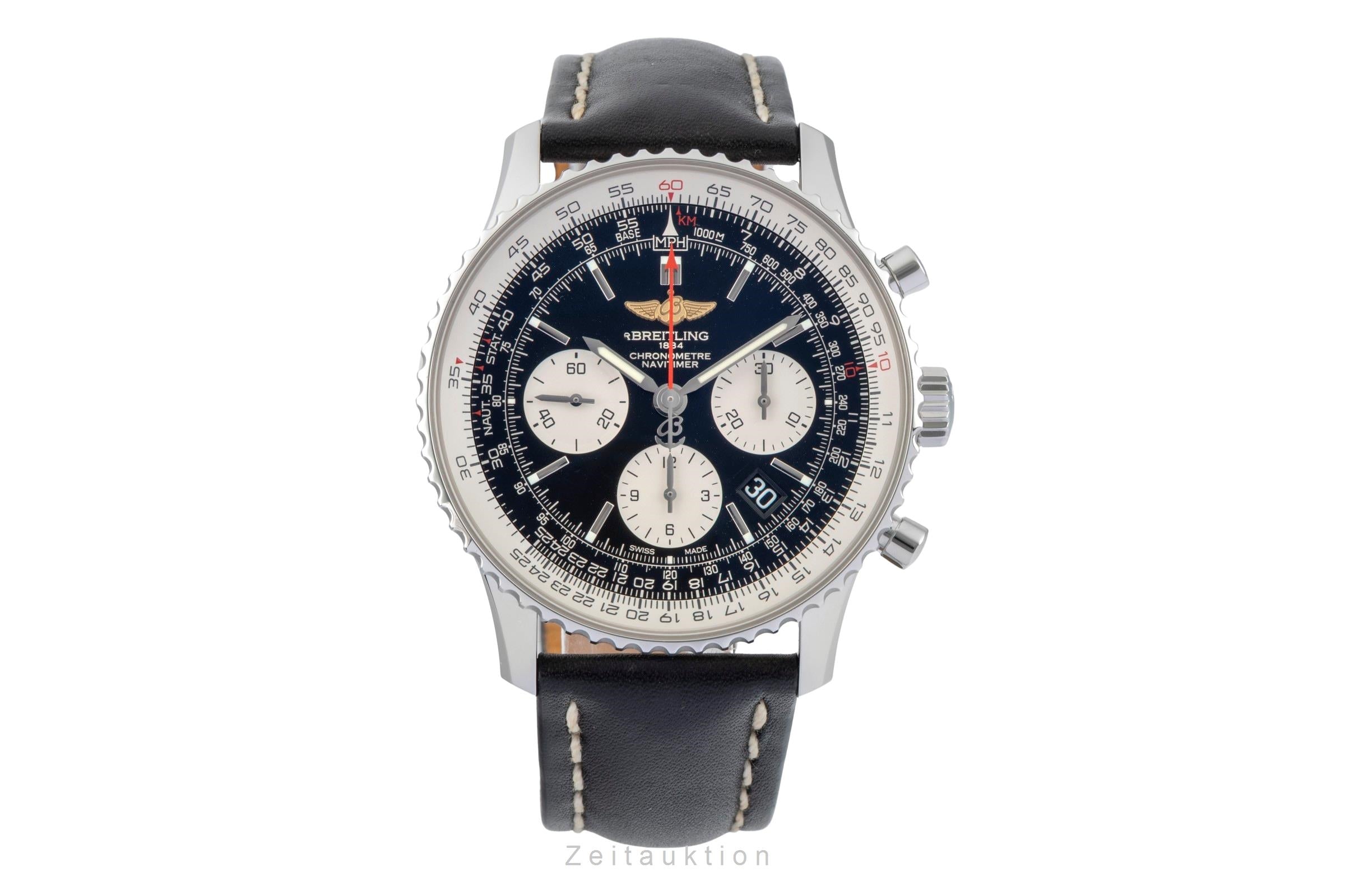 Breitling Navitimer 01 chronograph steel automatic men's watch AB0120  [2601919]