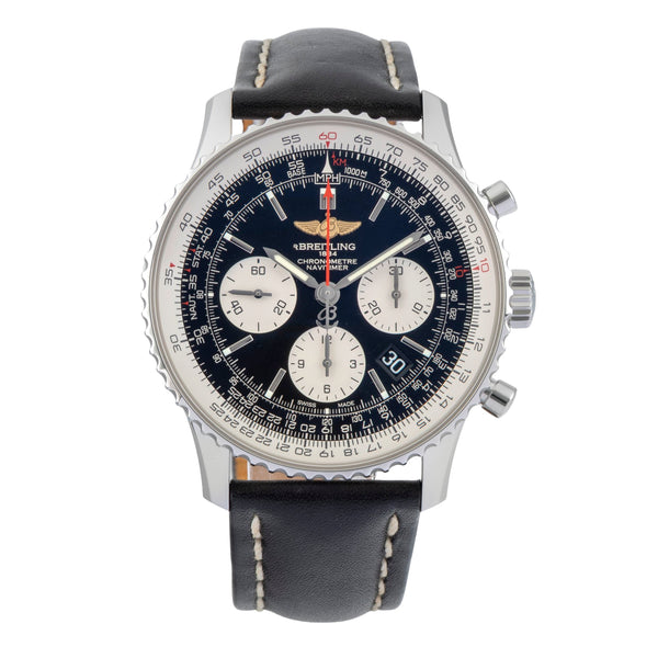 Breitling Navitimer 01 chronograph steel automatic men's watch AB0120  [2601919]