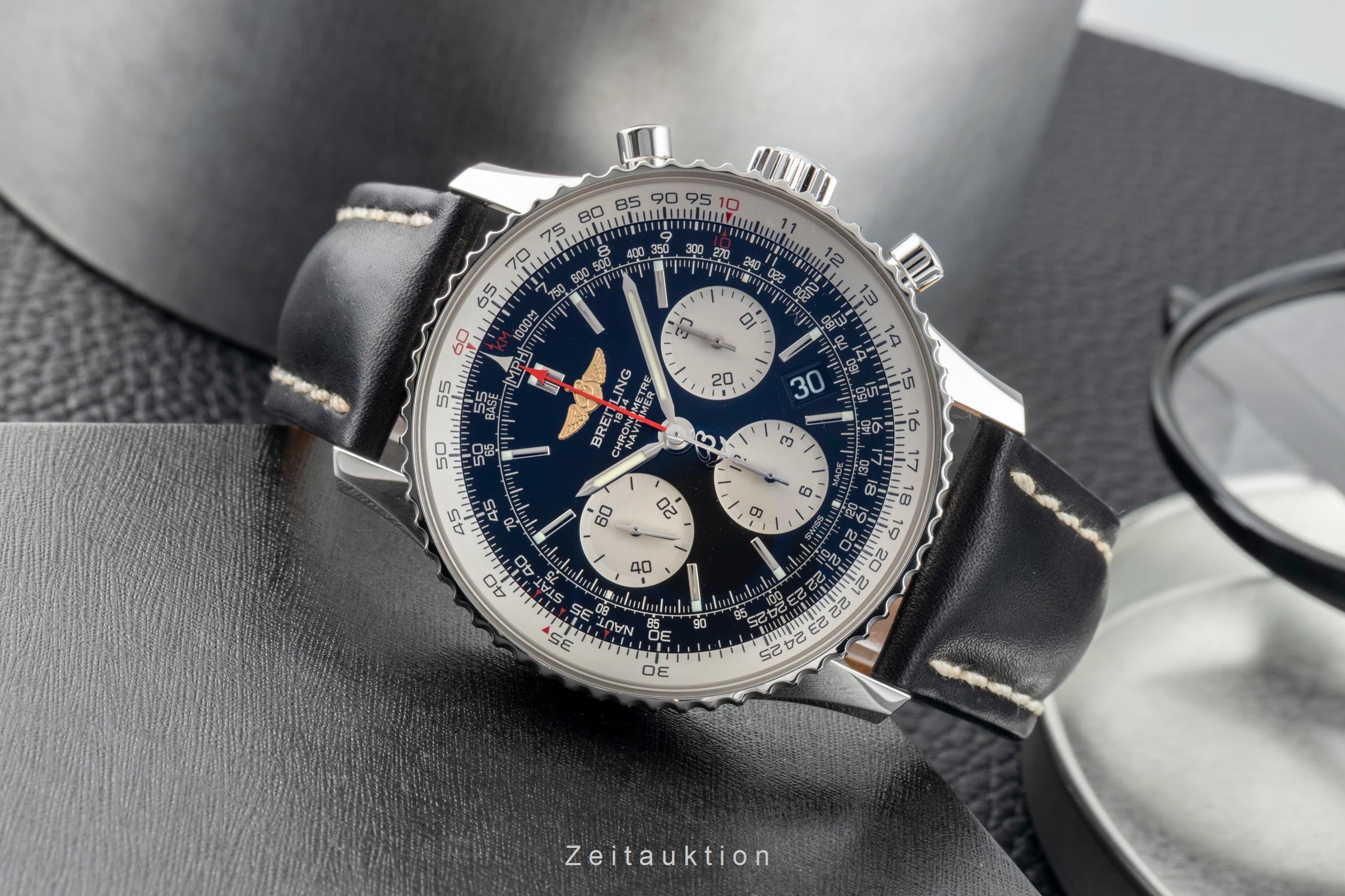 Breitling Navitimer 01 chronograph steel automatic men's watch AB0120  [2601919]