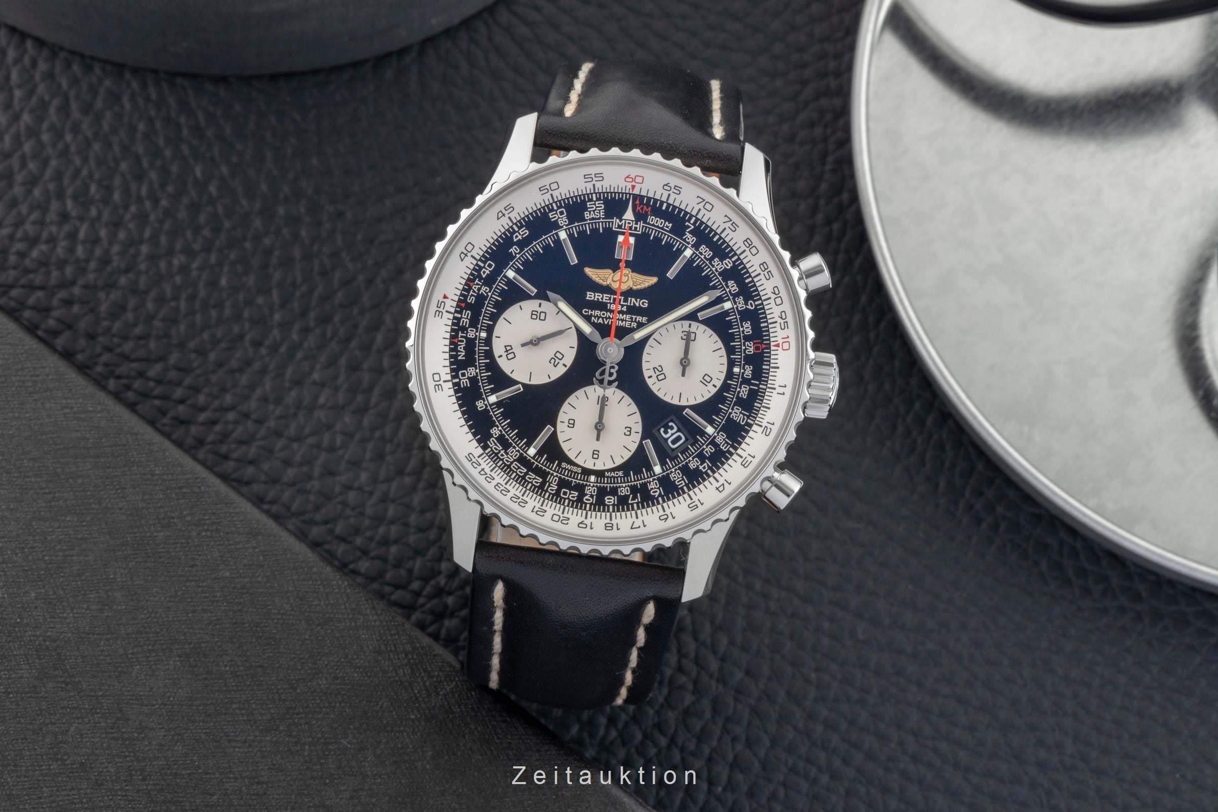 Breitling Navitimer 01 chronograph steel automatic men's watch AB0120  [2601919]