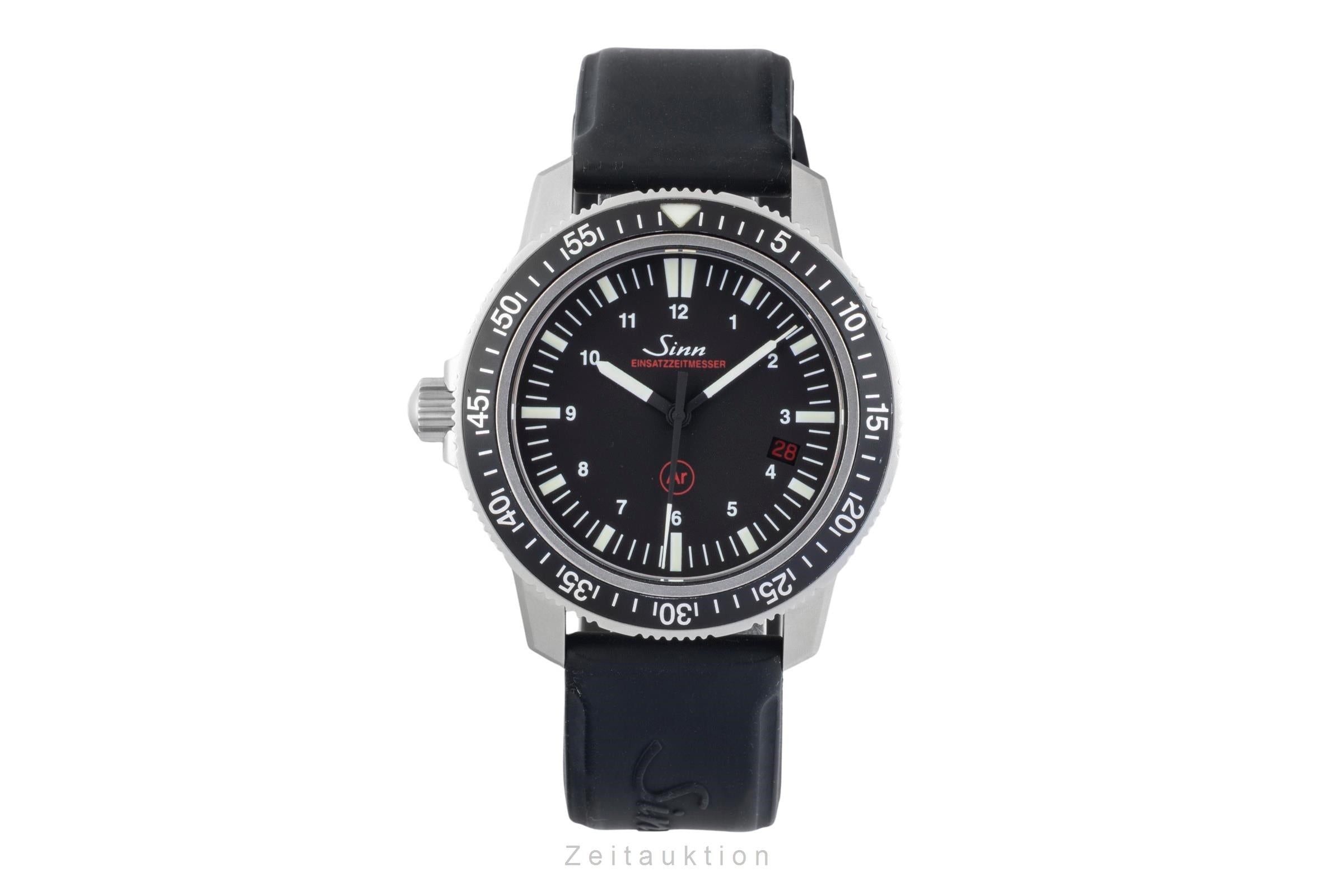 SINN EZM3 Edelstahl Black Dial Automatik Ref. 603.010 Box & Papiere 2017 [2601920]