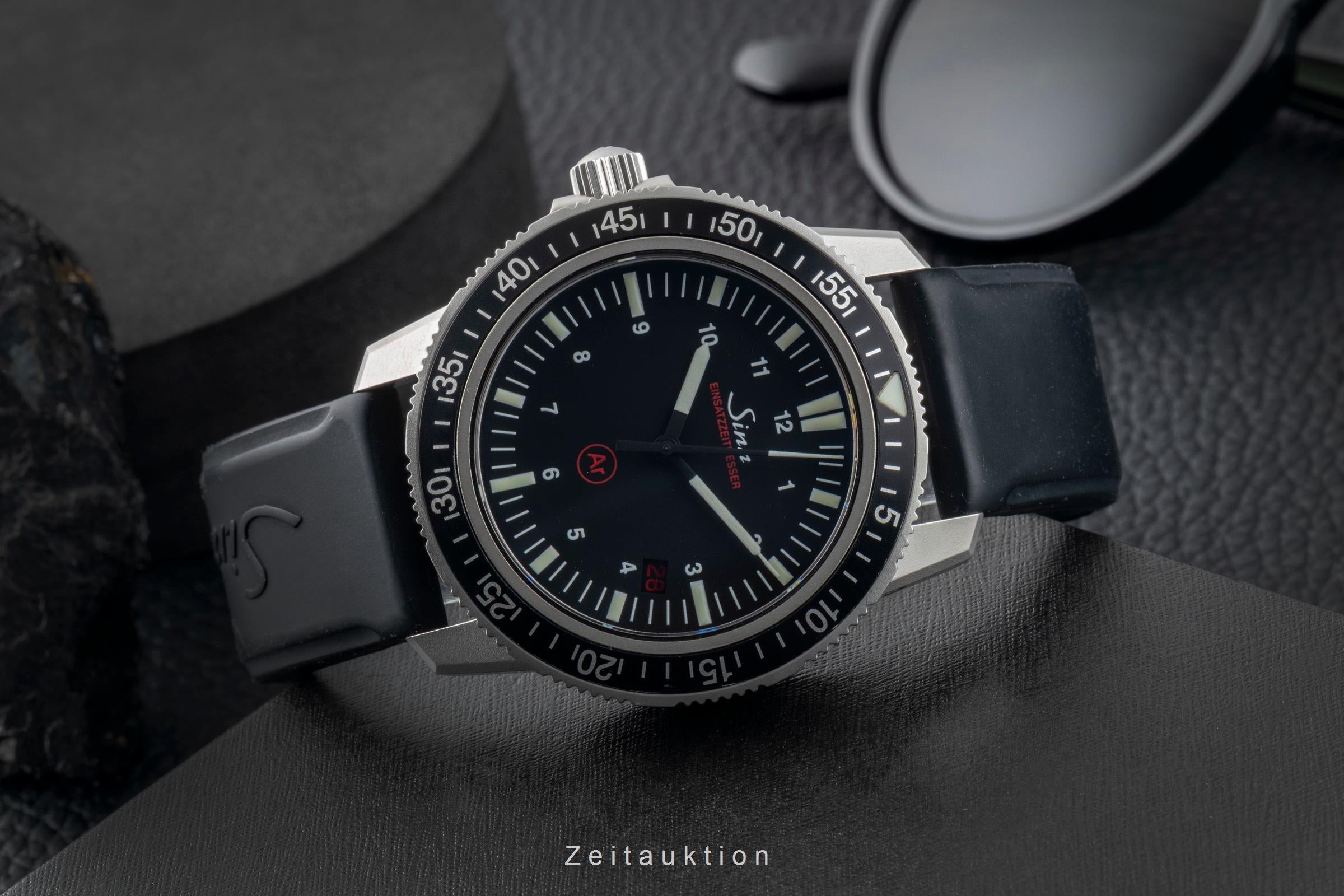 SINN EZM3 Edelstahl Black Dial Automatik Ref. 603.010 Box & Papiere 2017 [2601920]