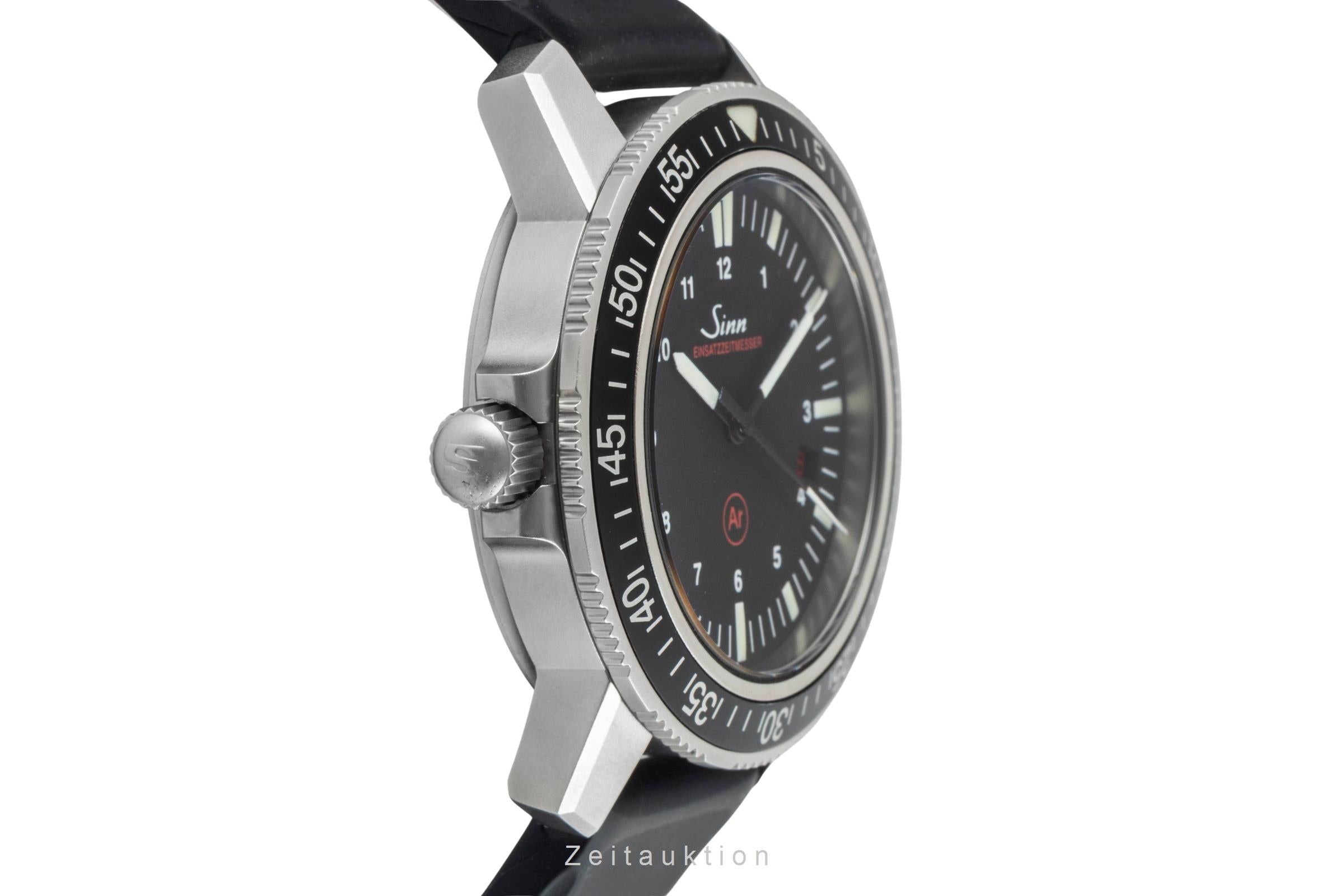 SINN EZM3 Edelstahl Black Dial Automatik Ref. 603.010 Box & Papiere 2017 [2601920]