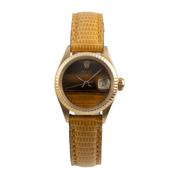 Rolex Lady Datejust or 18 ct automatique montre pour femmes 6917 Vintage  [2601922]