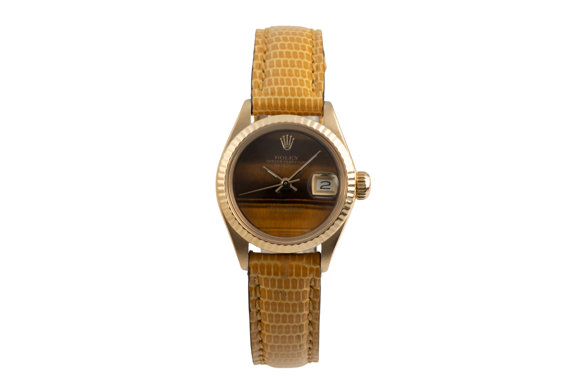 Rolex Lady Datejust or 18 ct automatique montre pour femmes 6917 Vintage  [2601922]
