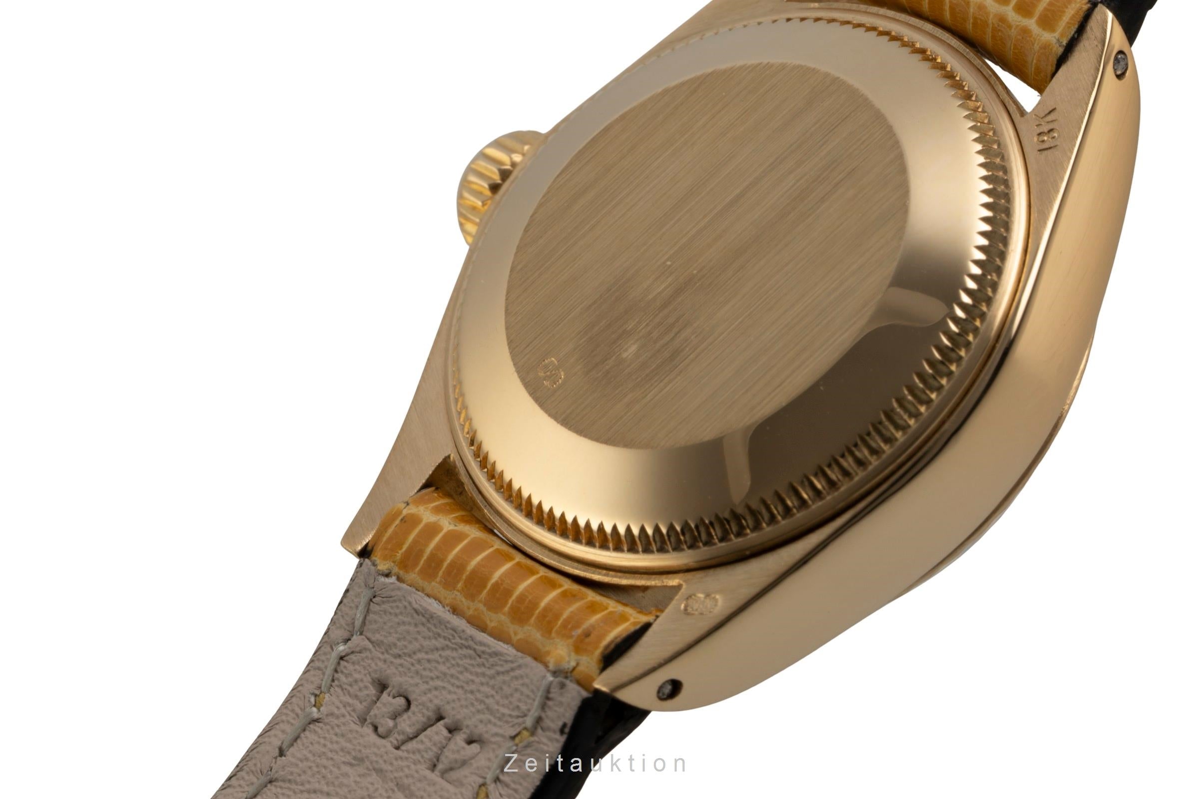 Rolex Lady Datejust or 18 ct automatique montre pour femmes 6917 Vintage  [2601922]