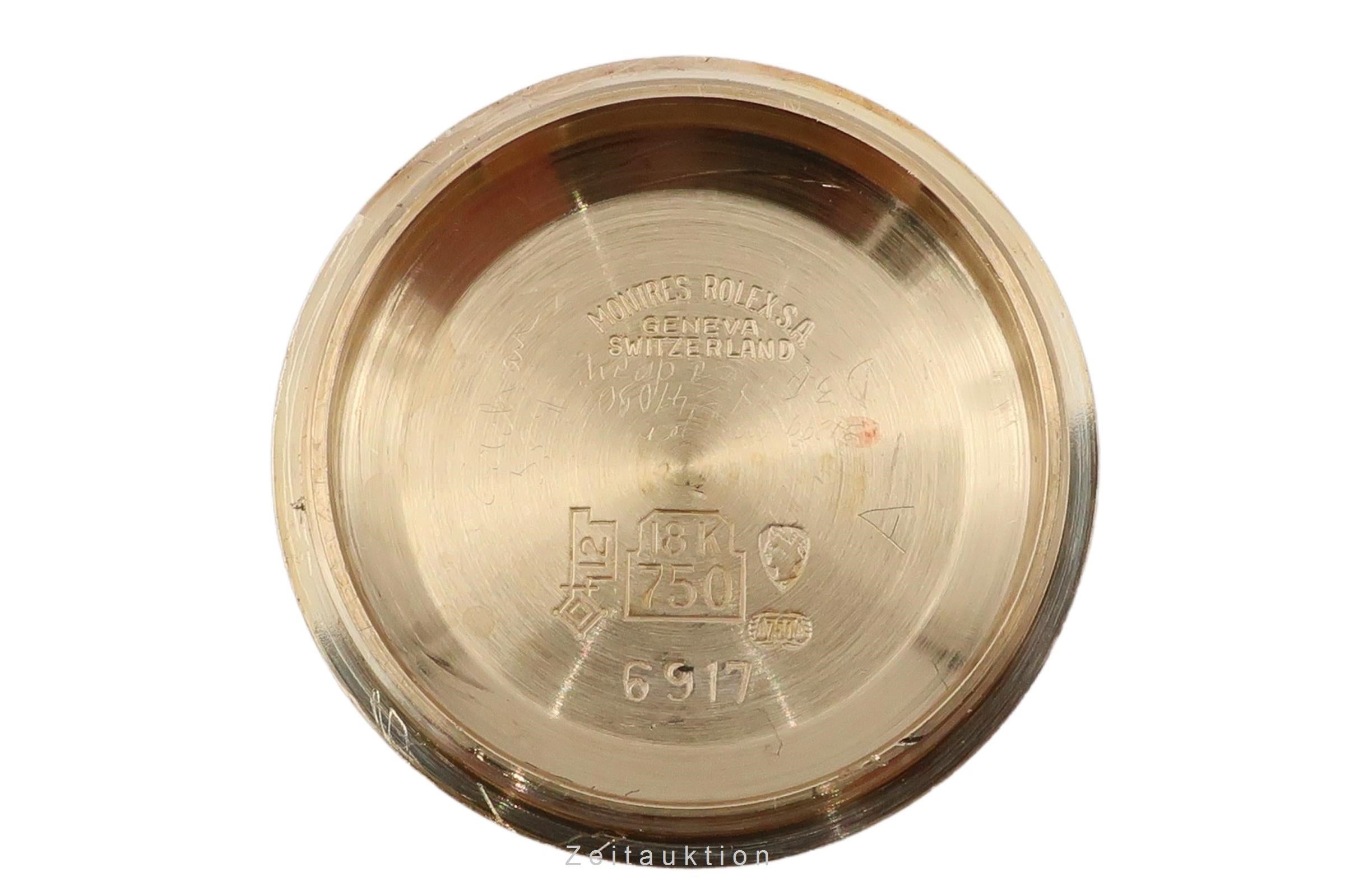 Rolex Lady Datejust or 18 ct automatique montre pour femmes 6917 Vintage  [2601922]