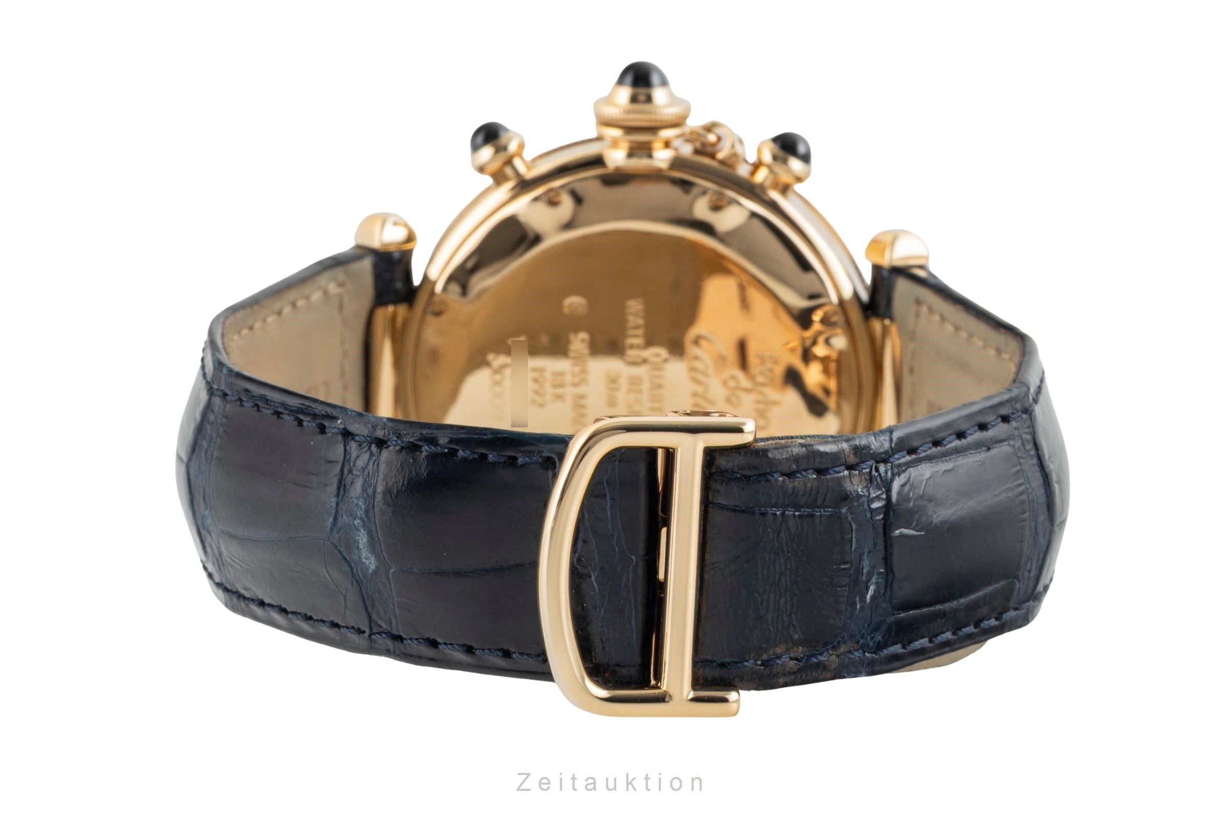 Cartier Pasha cronógrafo oro de 18 quilates cuarzo reloj para caballeros 30009  [2601923]