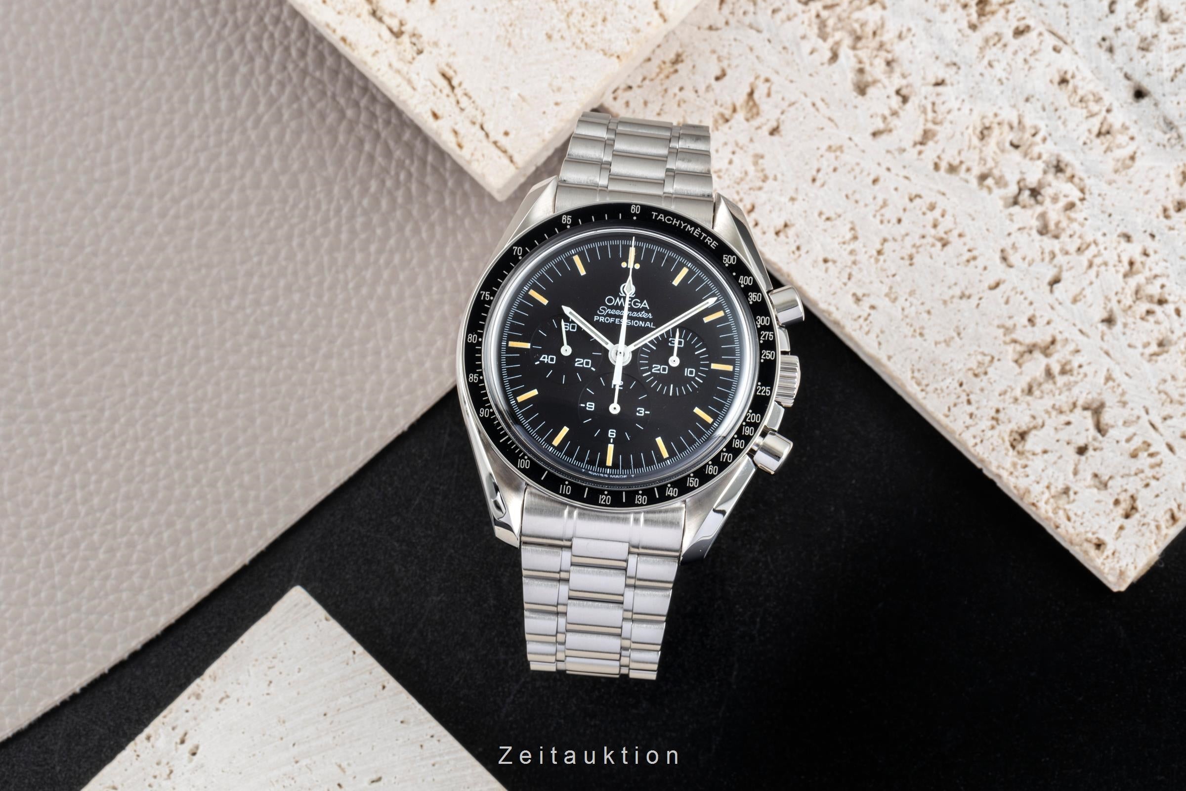 Omega Speedmaster Moonwatch cronógrafo acero cuerda manual reloj para caballeros 145.022-68 ST Vintage  [2601925]