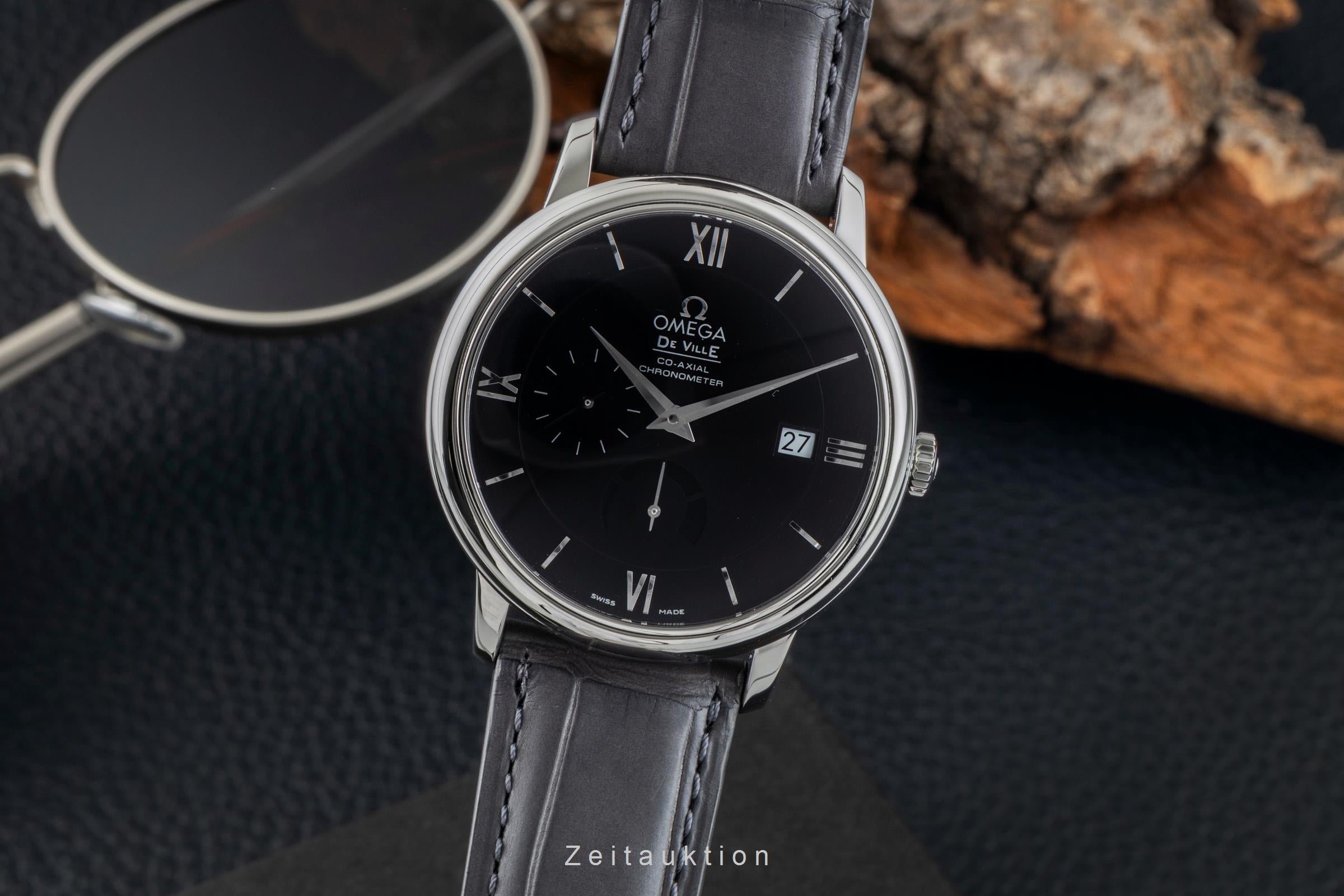 Omega De Ville steel automatic men's watch 424.13.40.21.01.001  [2601926]