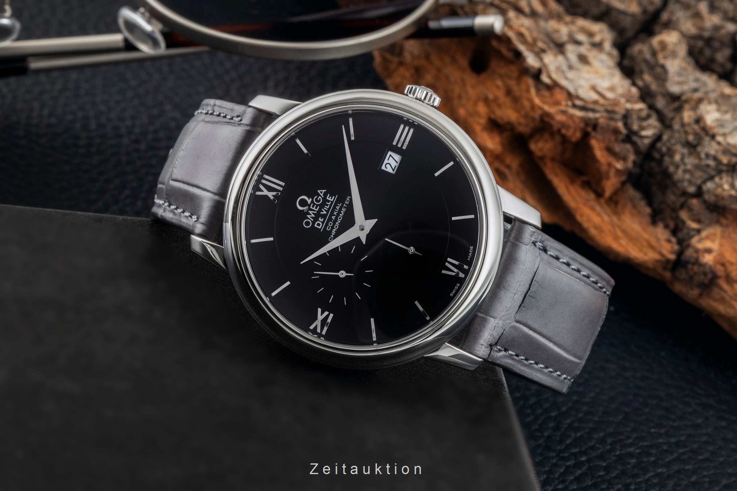 Omega De Ville steel automatic men's watch 424.13.40.21.01.001  [2601926]