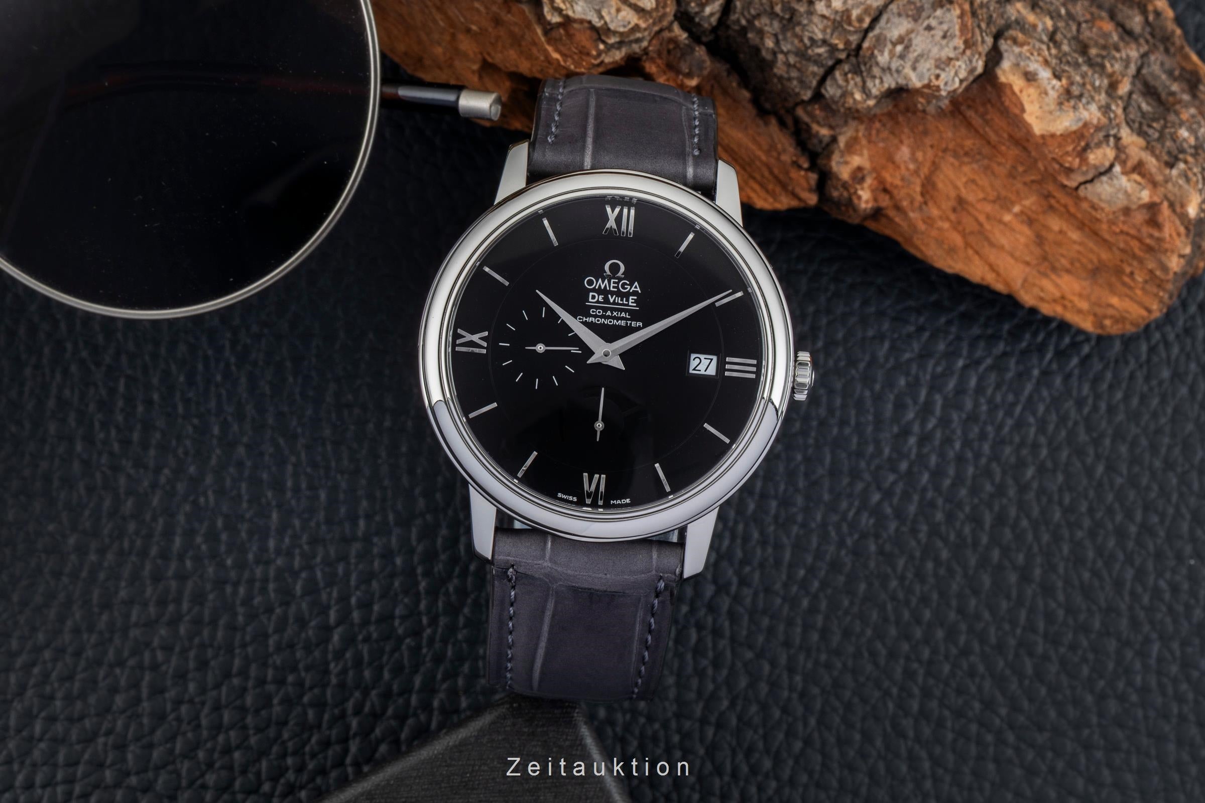 Omega De Ville steel automatic men's watch 424.13.40.21.01.001  [2601926]