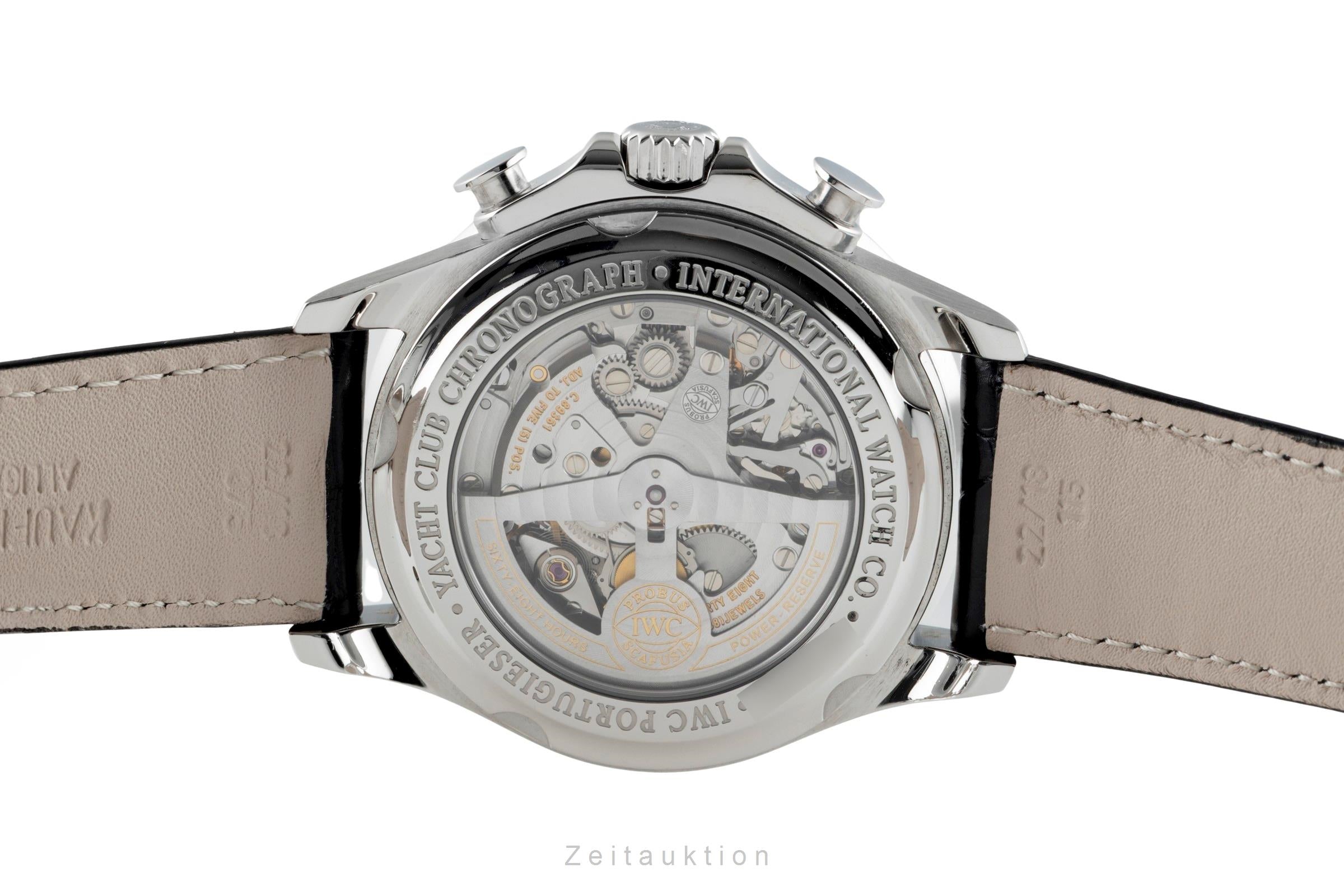 IWC Yachtclub cronógrafo acero automático reloj para caballeros IW390211 LP: 12900EUR  [2601927]