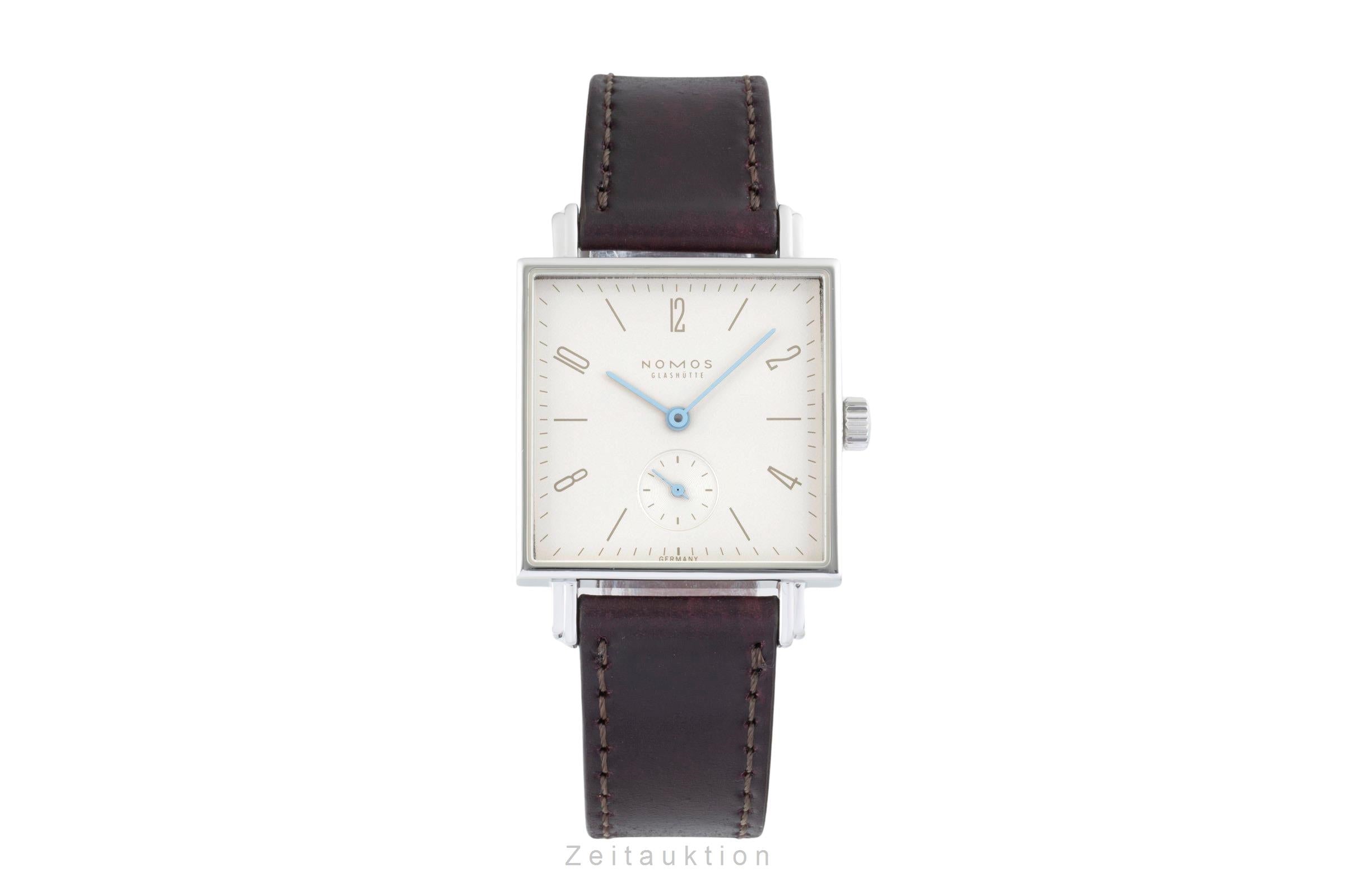 Nomos Tetra² Leberblümchen Edelstahl Handaufzug Medium Size Klassiker [2601928]