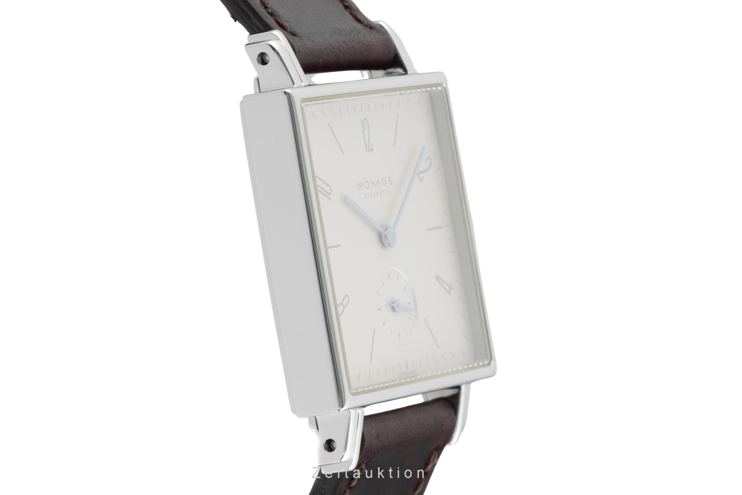 Nomos Tetra² Leberblümchen Edelstahl Handaufzug Medium Size Klassiker [2601928]