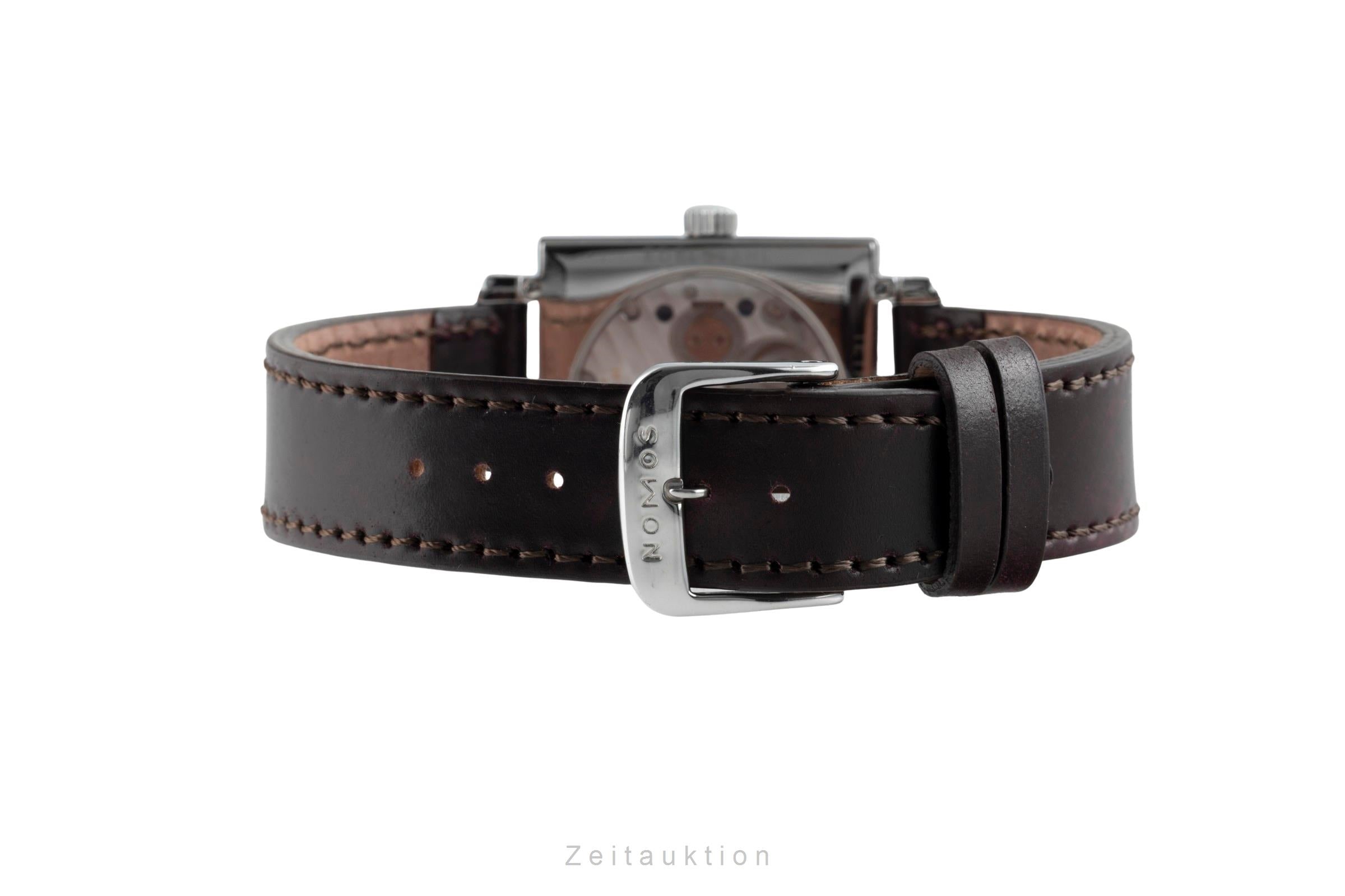 Nomos Tetra² Leberblümchen Edelstahl Handaufzug Medium Size Klassiker [2601928]