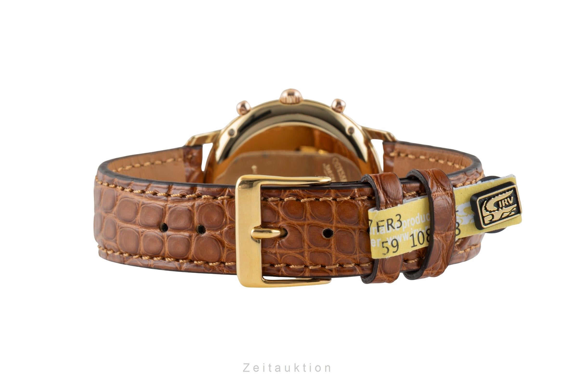 Jaeger LeCoultre Odysseus cronografo oro 18 ct quarzo orologio da uomo 165.7.3  [2601929]