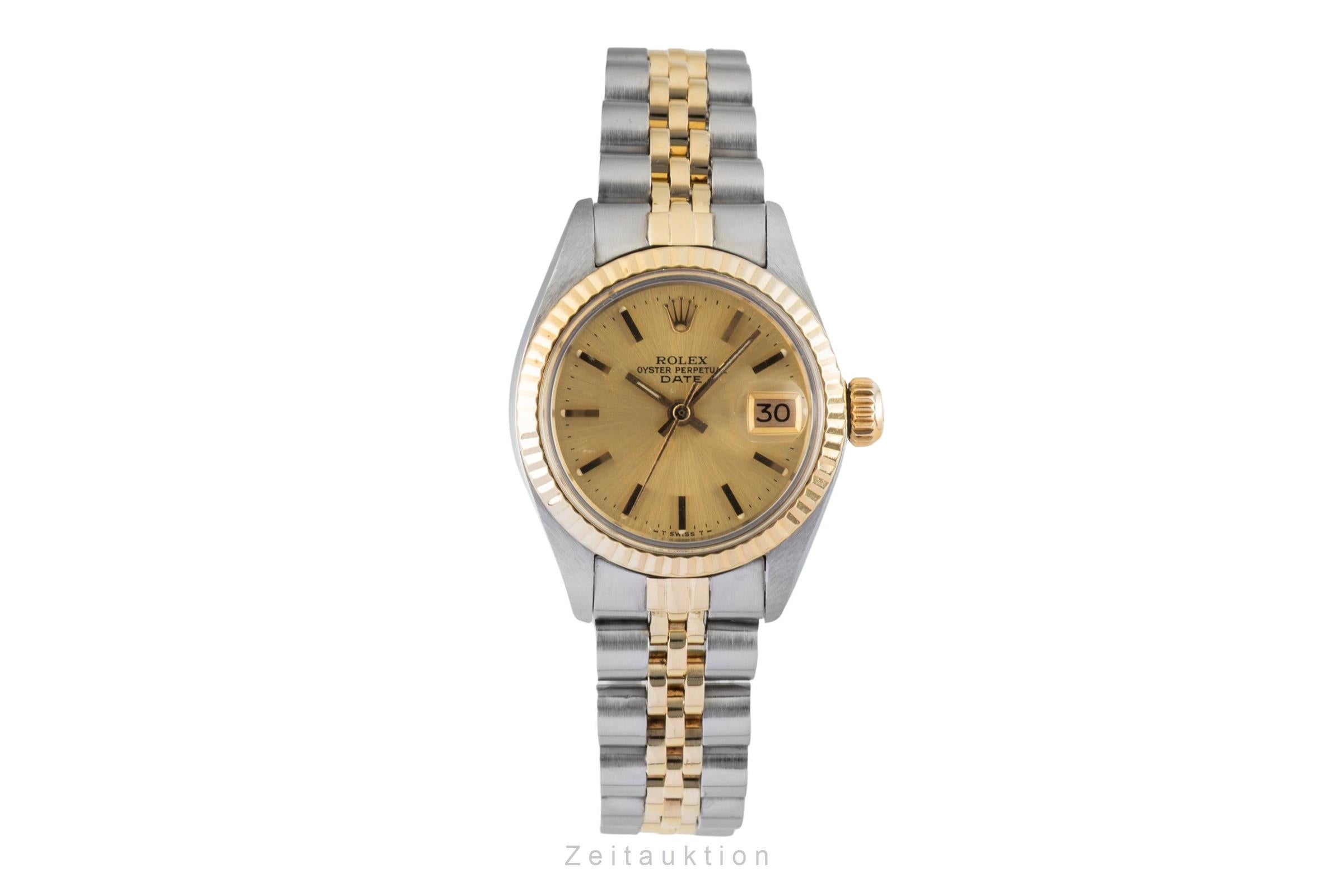 Rolex Lady Date Stahl / Gold Automatik Damenuhr Ref. 6917 Vintage [2601932]