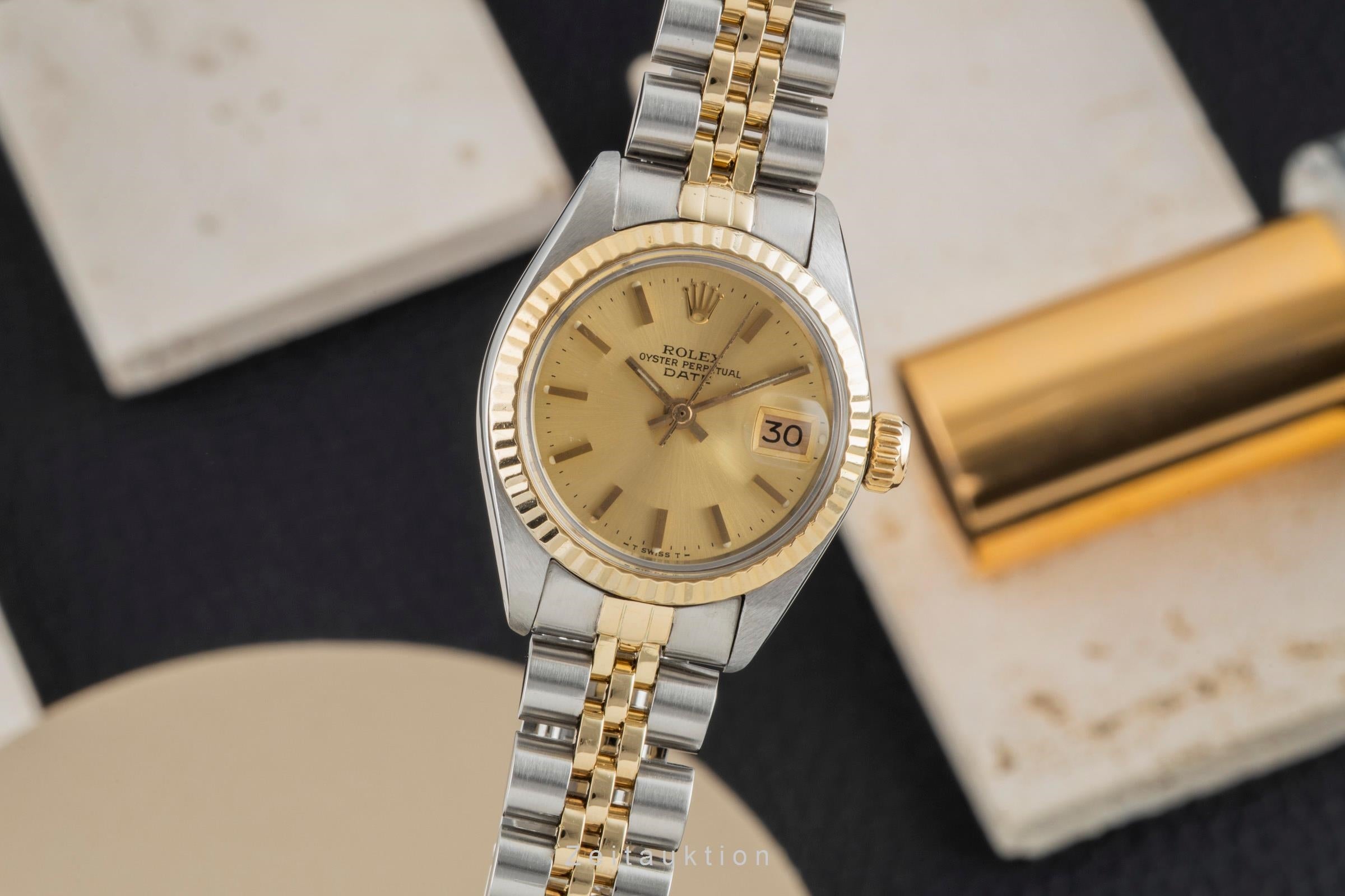 Rolex Lady Date Stahl / Gold Automatik Damenuhr Ref. 6917 Vintage [2601932]