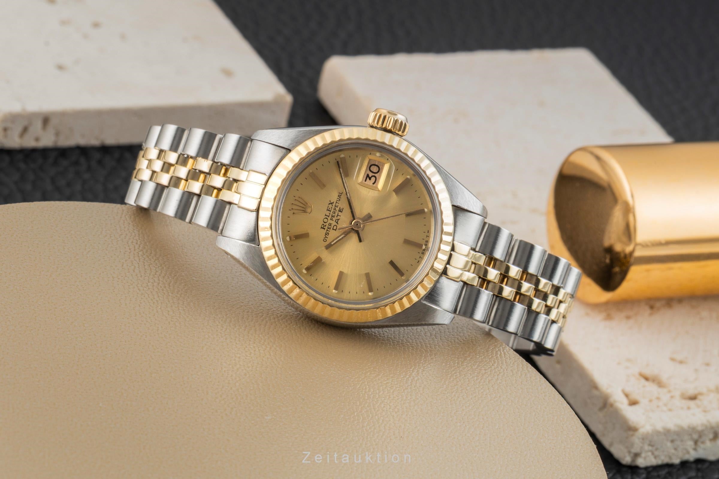 Rolex Lady Date Stahl / Gold Automatik Damenuhr Ref. 6917 Vintage [2601932]