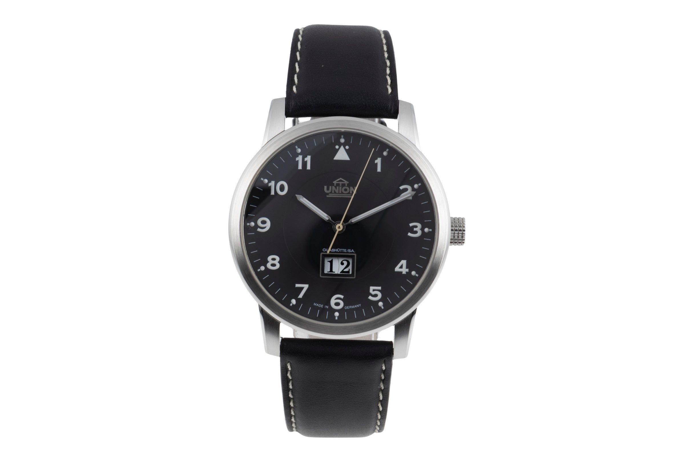 Union Glashütte Fliegeruhr steel automatic men's watch 26-45  [2601933]