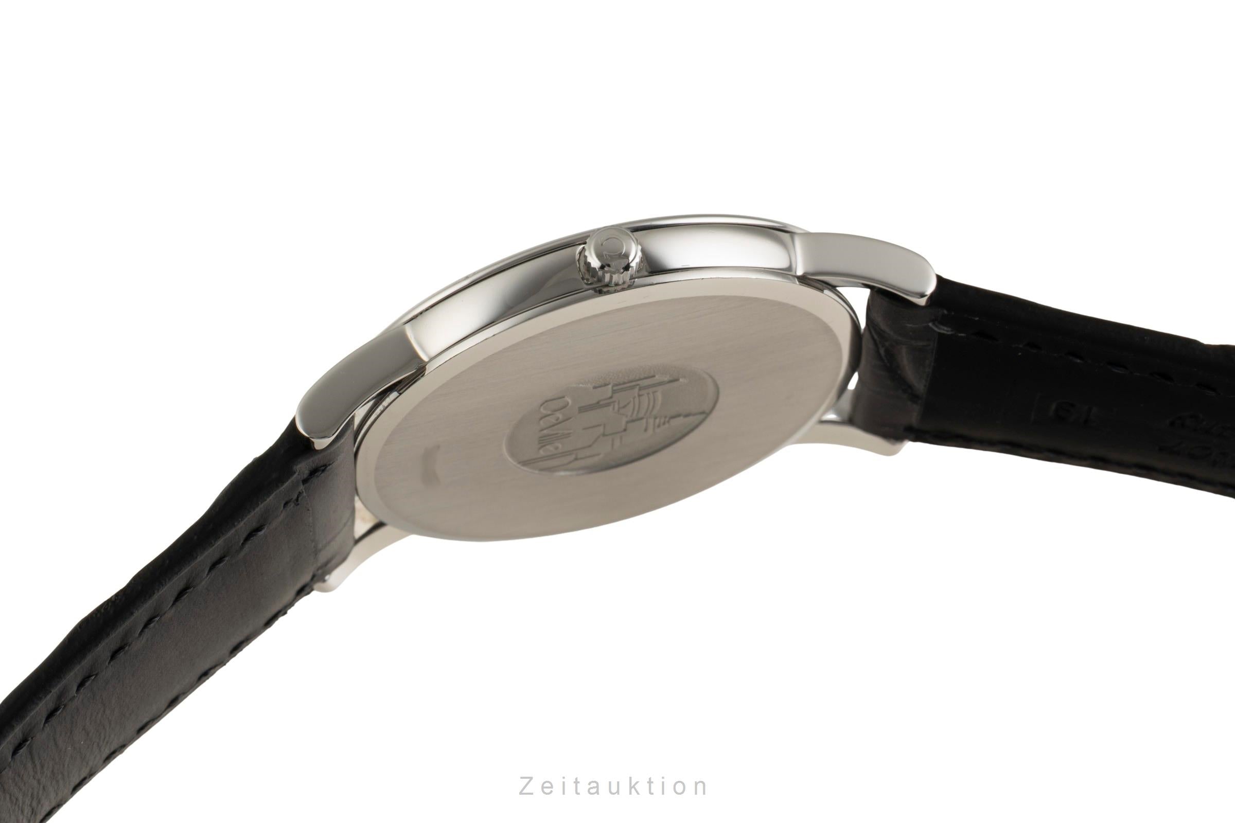 Omega De Ville steel quartz men's watch 196.3532  [2601936]