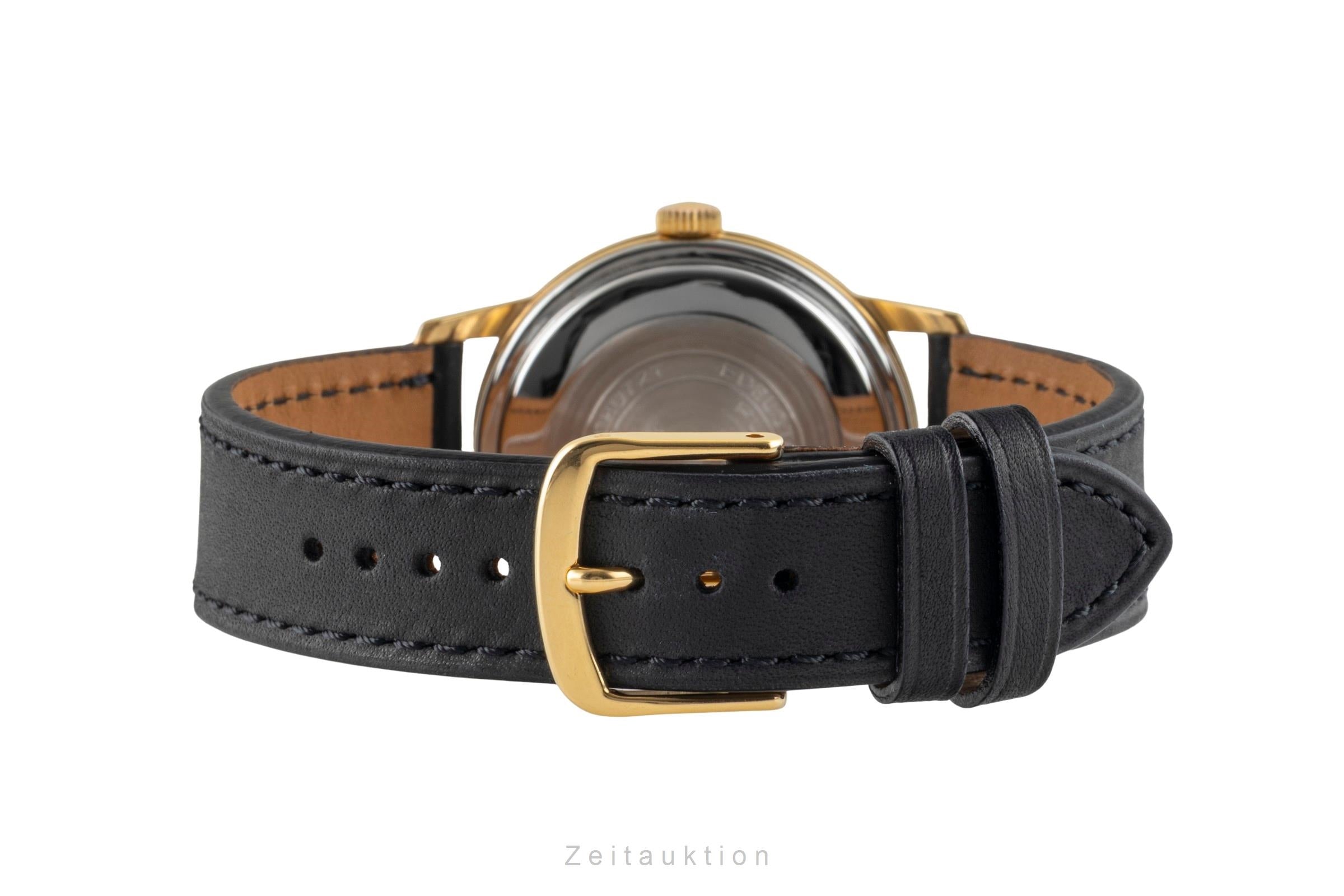 Glashütte Automat latón bañado en oro automático reloj para caballeros Vintage  [2601939]