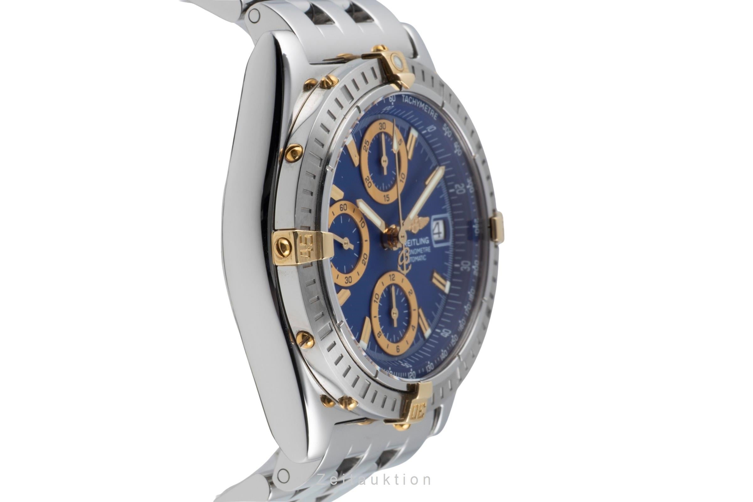 Breitling Chronomat chronograph steel / gold automatic men's watch B13352  [2601940]