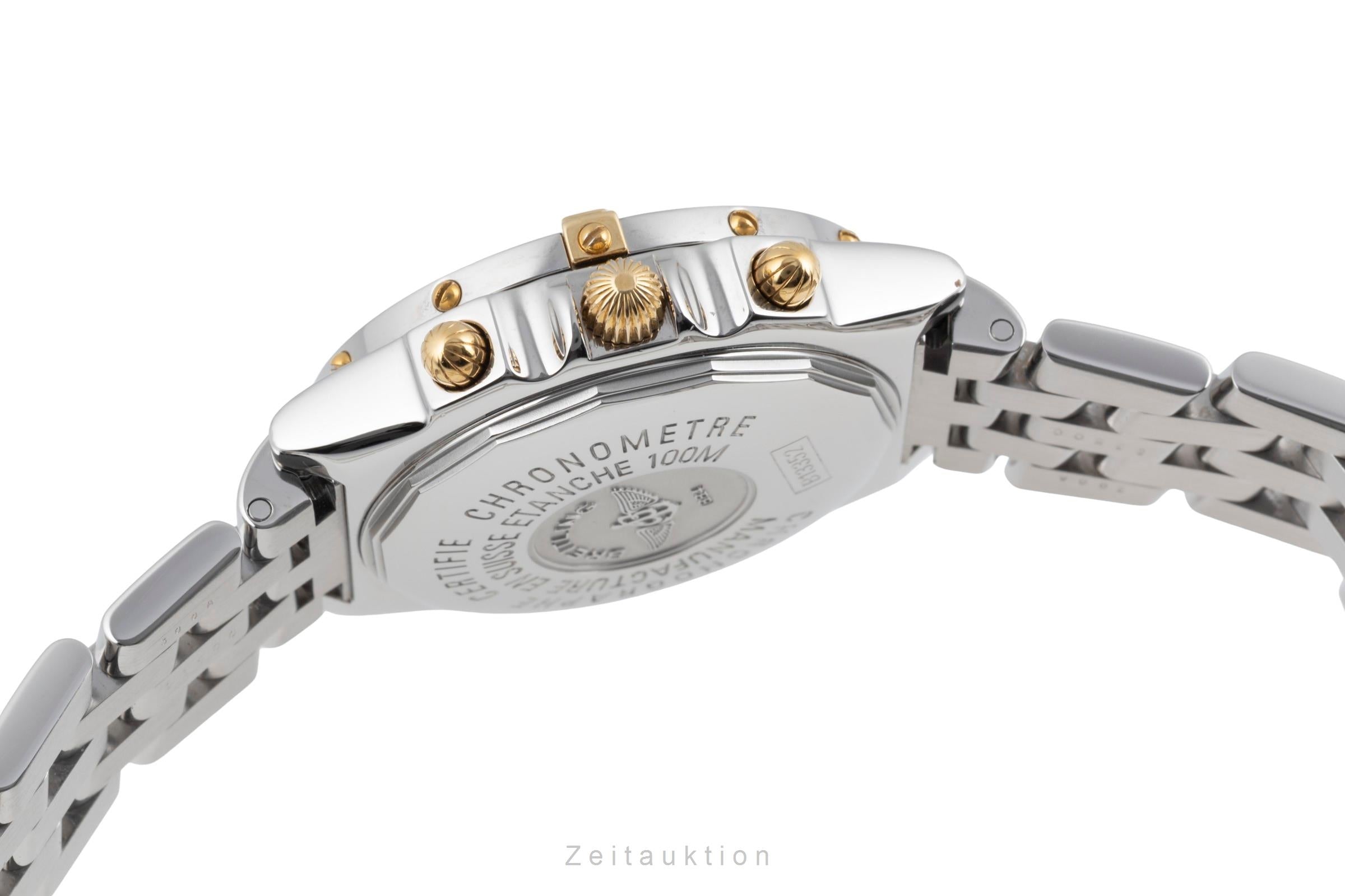 Breitling Chronomat chronograph steel / gold automatic men's watch B13352  [2601940]