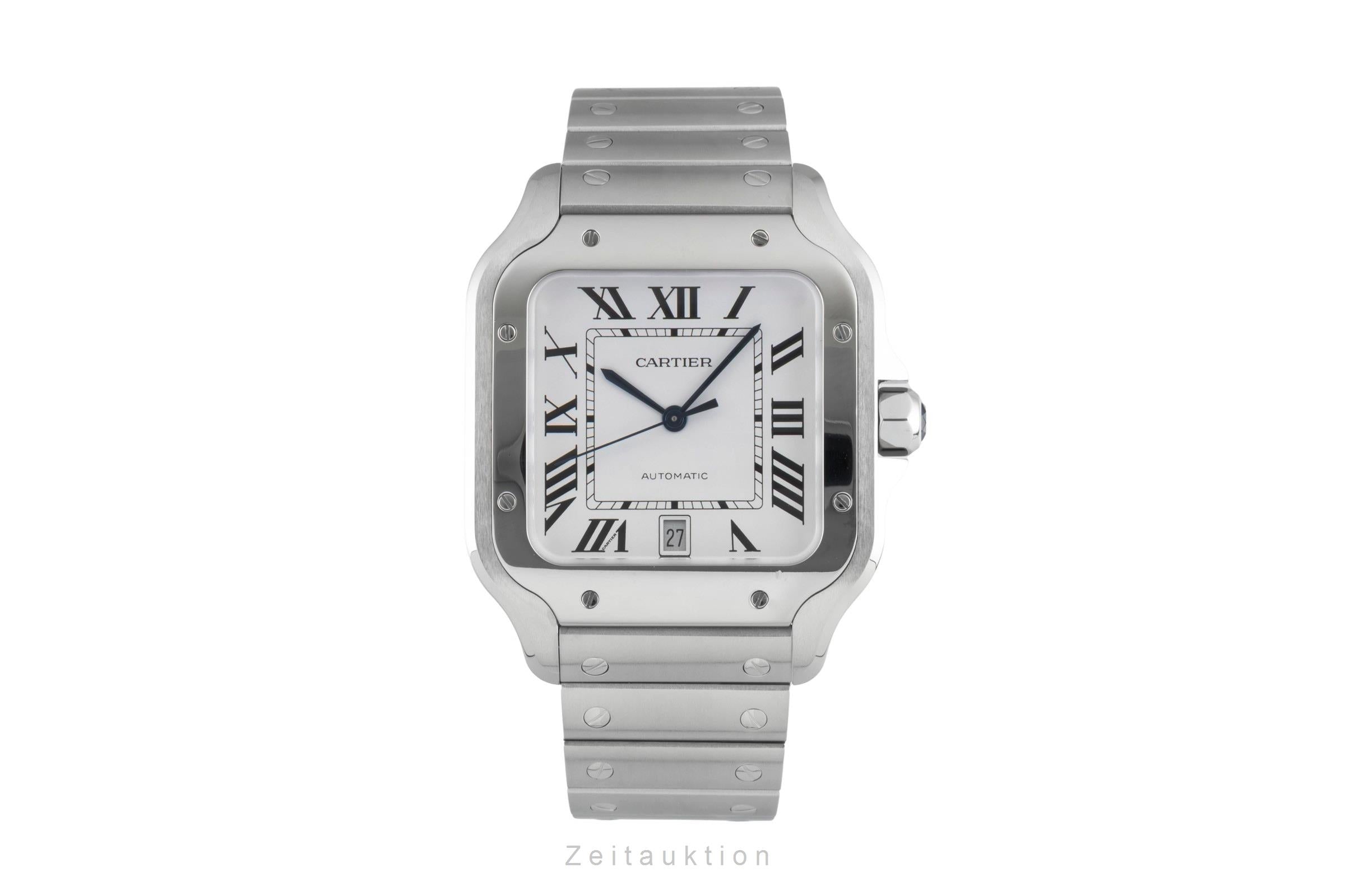 Cartier Santos De Cartier Stahl Automatik Ref. WSSA0018  NP: 8850,- € [2601942]