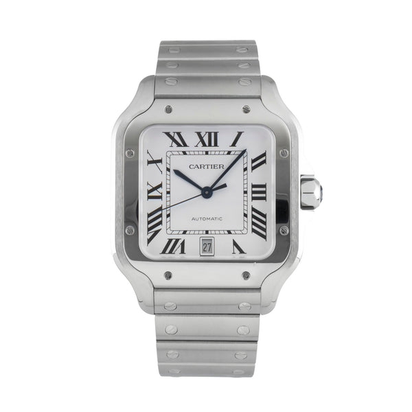 Cartier Santos De Cartier Stahl Automatik Ref. WSSA0018  NP: 8850,- € [2601942]