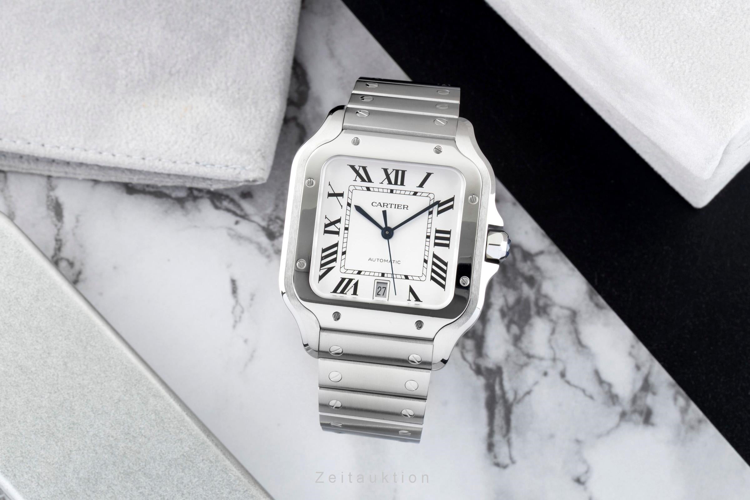 Cartier Santos De Cartier Stahl Automatik Ref. WSSA0018  NP: 8850,- € [2601942]