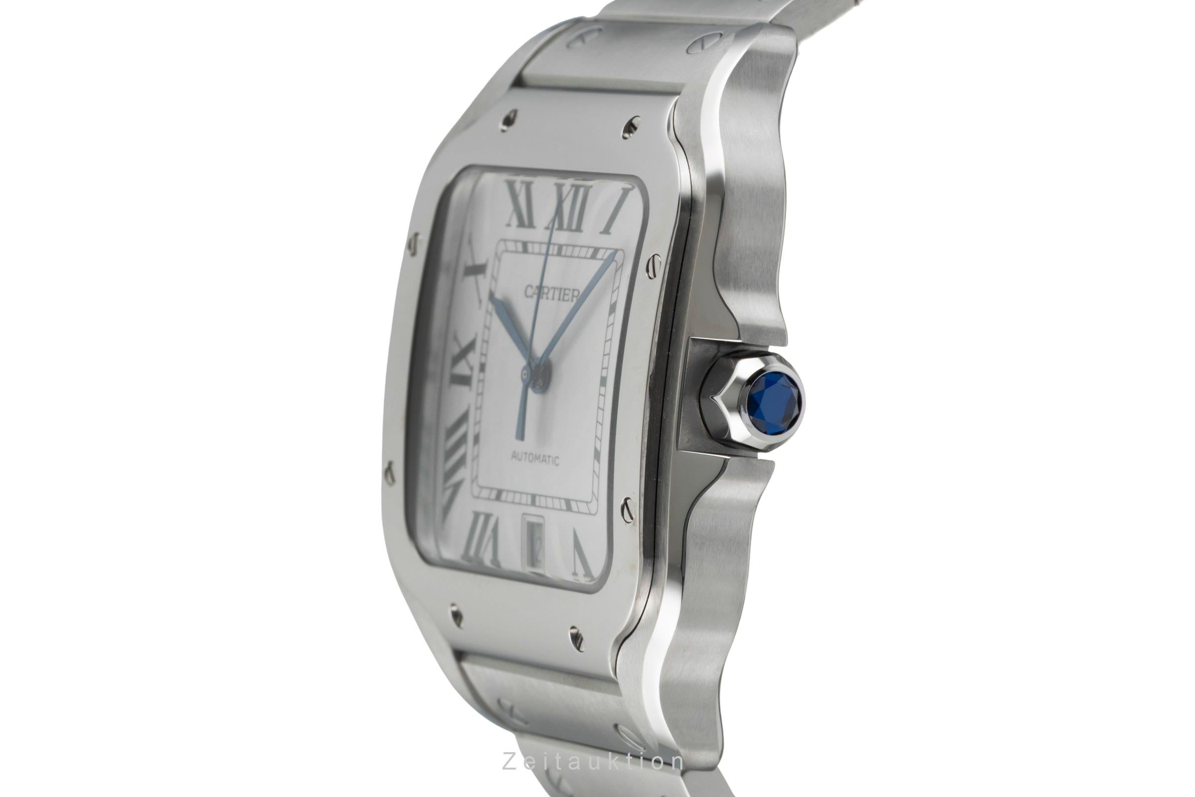 Cartier Santos De Cartier Stahl Automatik Ref. WSSA0018  NP: 8850,- € [2601942]