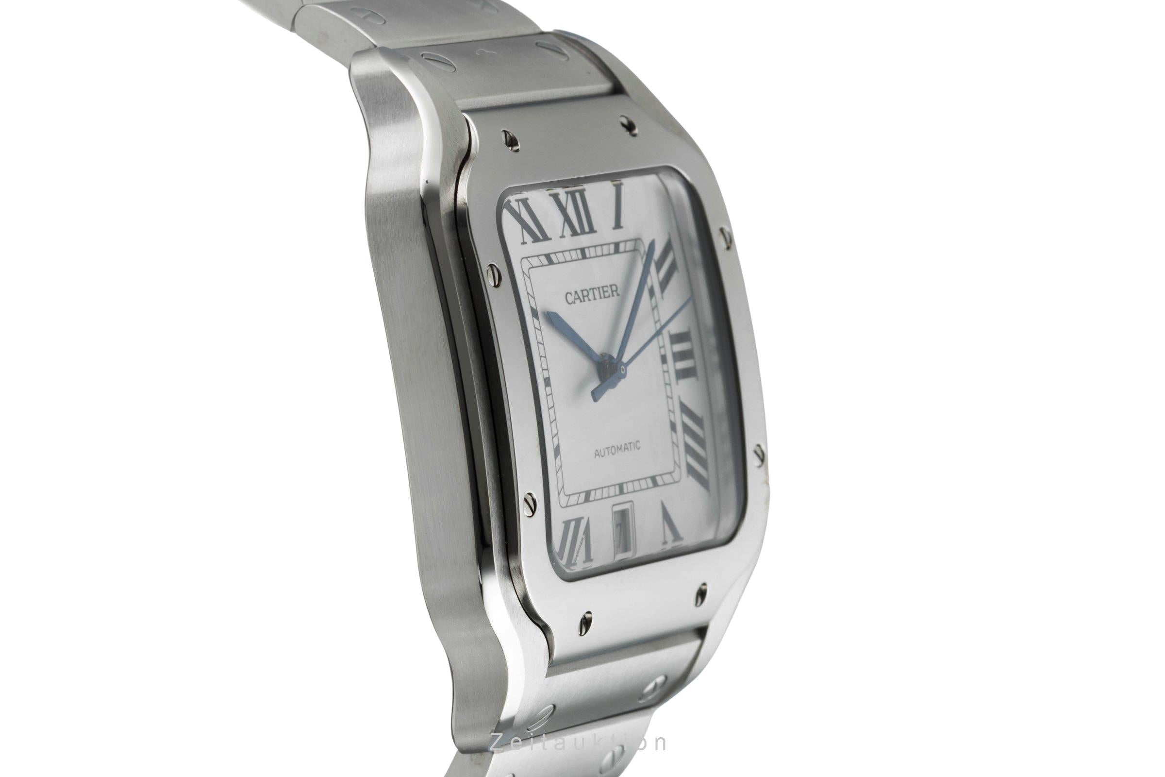 Cartier Santos De Cartier Stahl Automatik Ref. WSSA0018  NP: 8850,- € [2601942]