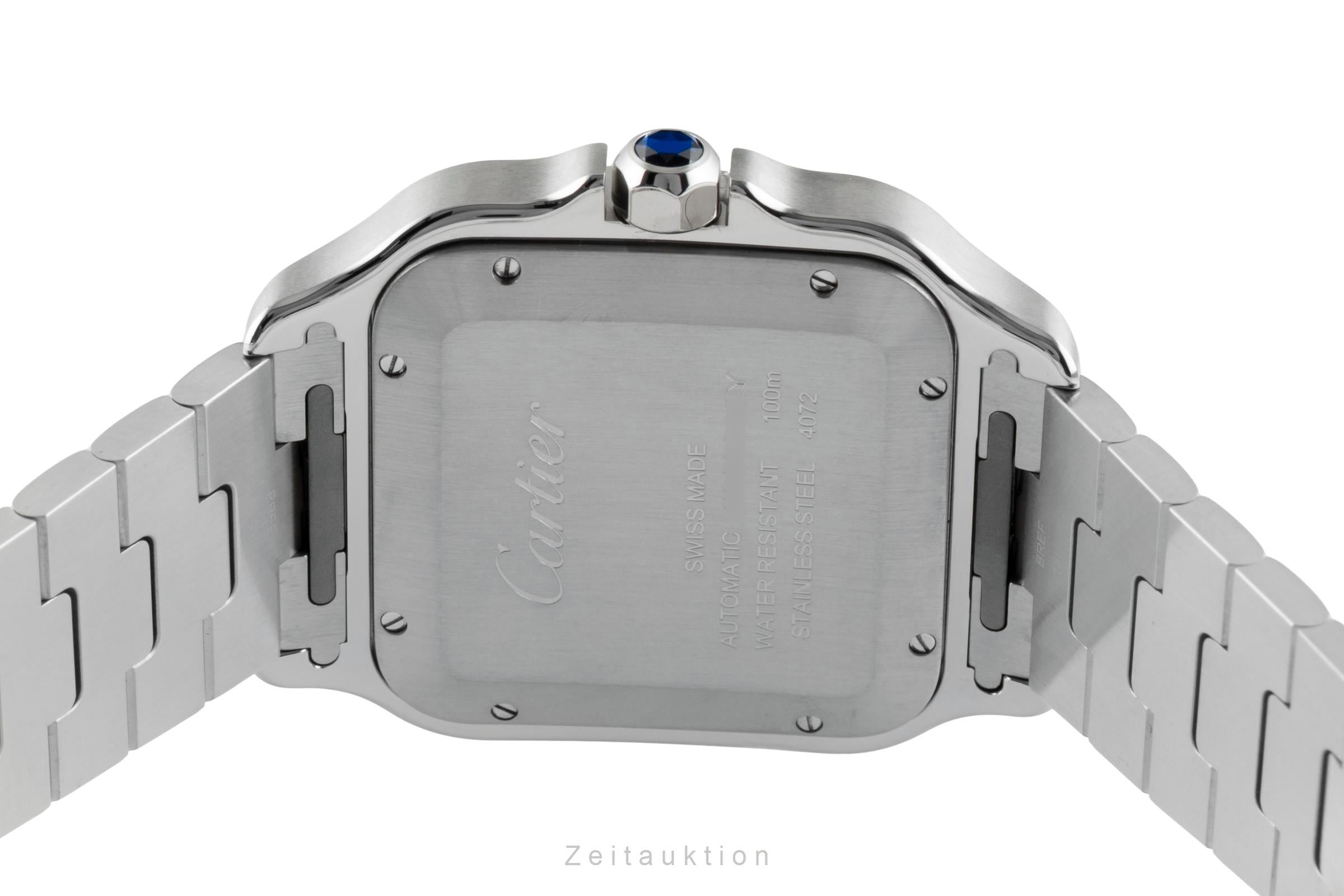 Cartier Santos De Cartier Stahl Automatik Ref. WSSA0018  NP: 8850,- € [2601942]