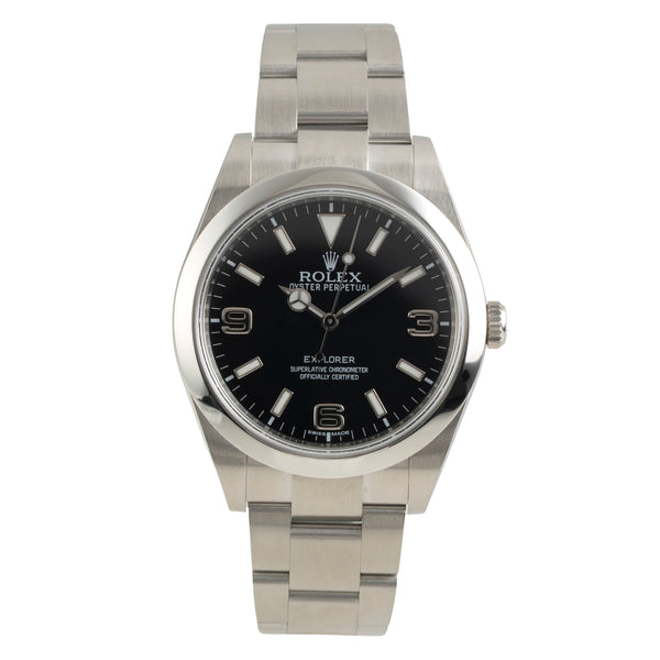 Rolex Explorer steel automatic men's watch 214270  [2601943]