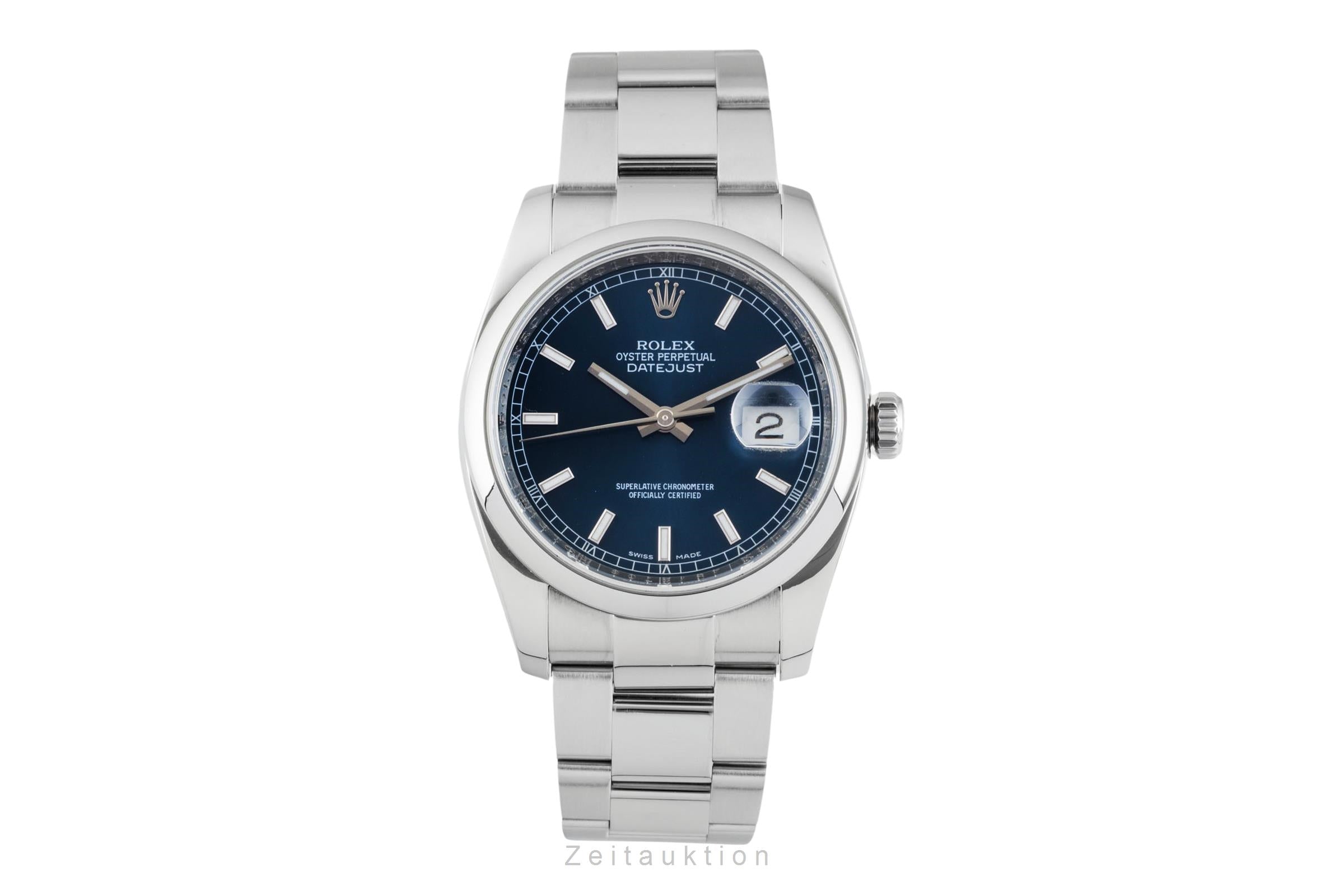 Rolex Datejust acier automatique montre pour hommes 116200  [2601946]