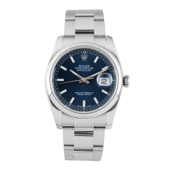 Rolex Datejust acier automatique montre pour hommes 116200  [2601946]
