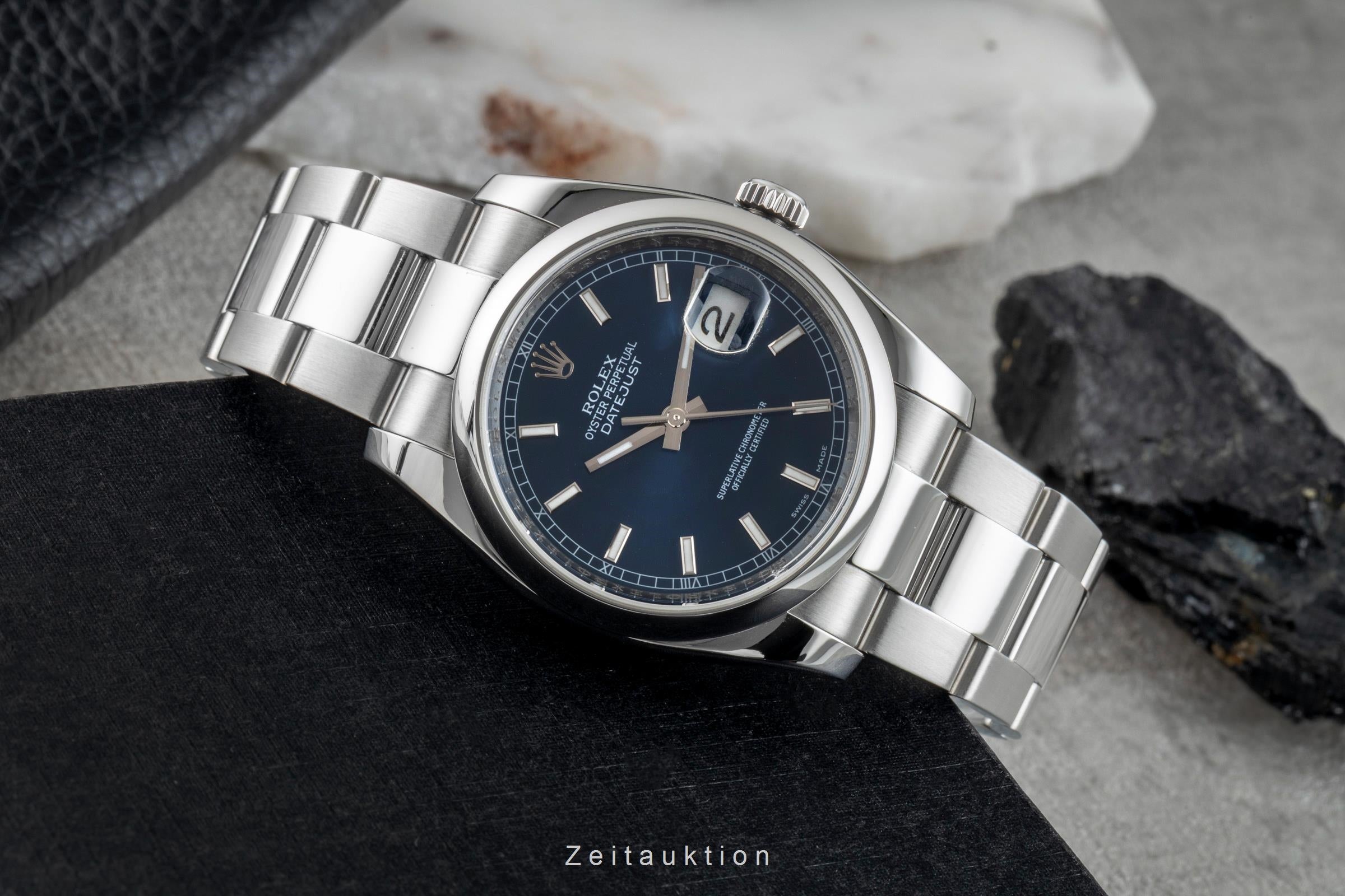 Rolex Datejust acier automatique montre pour hommes 116200  [2601946]