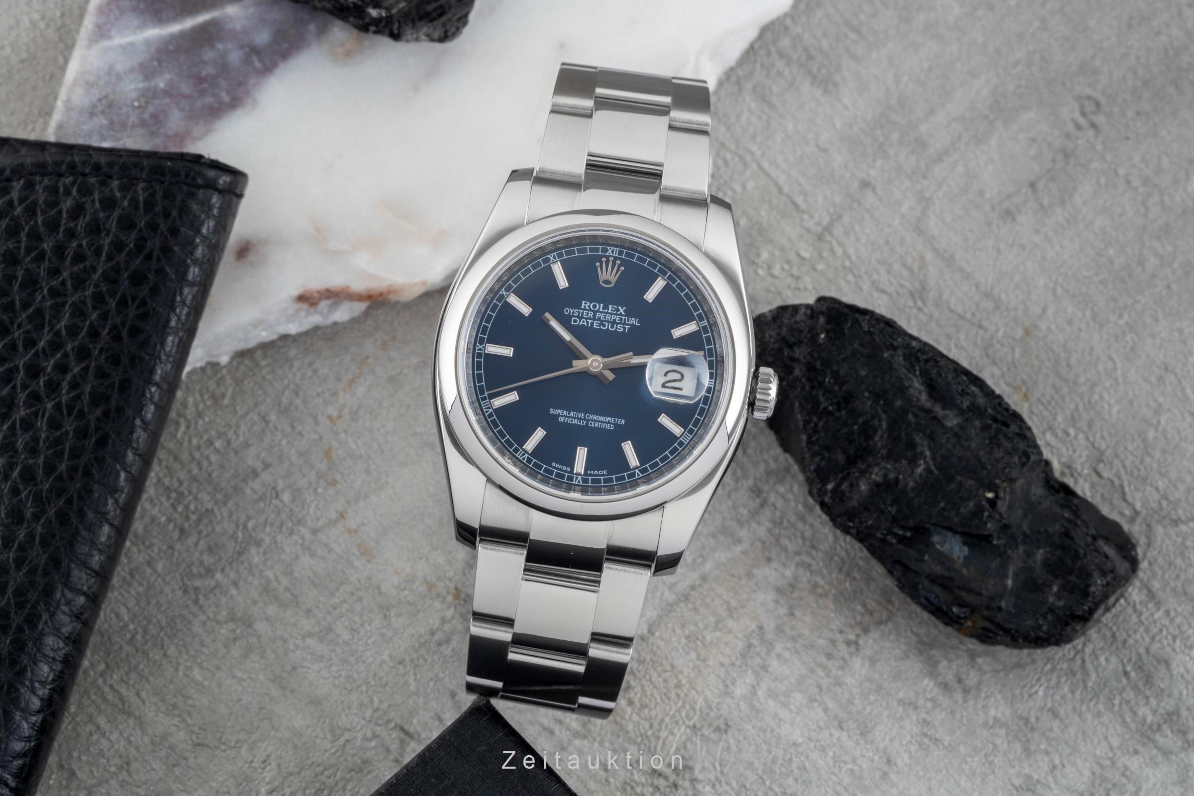 Rolex Datejust acier automatique montre pour hommes 116200  [2601946]
