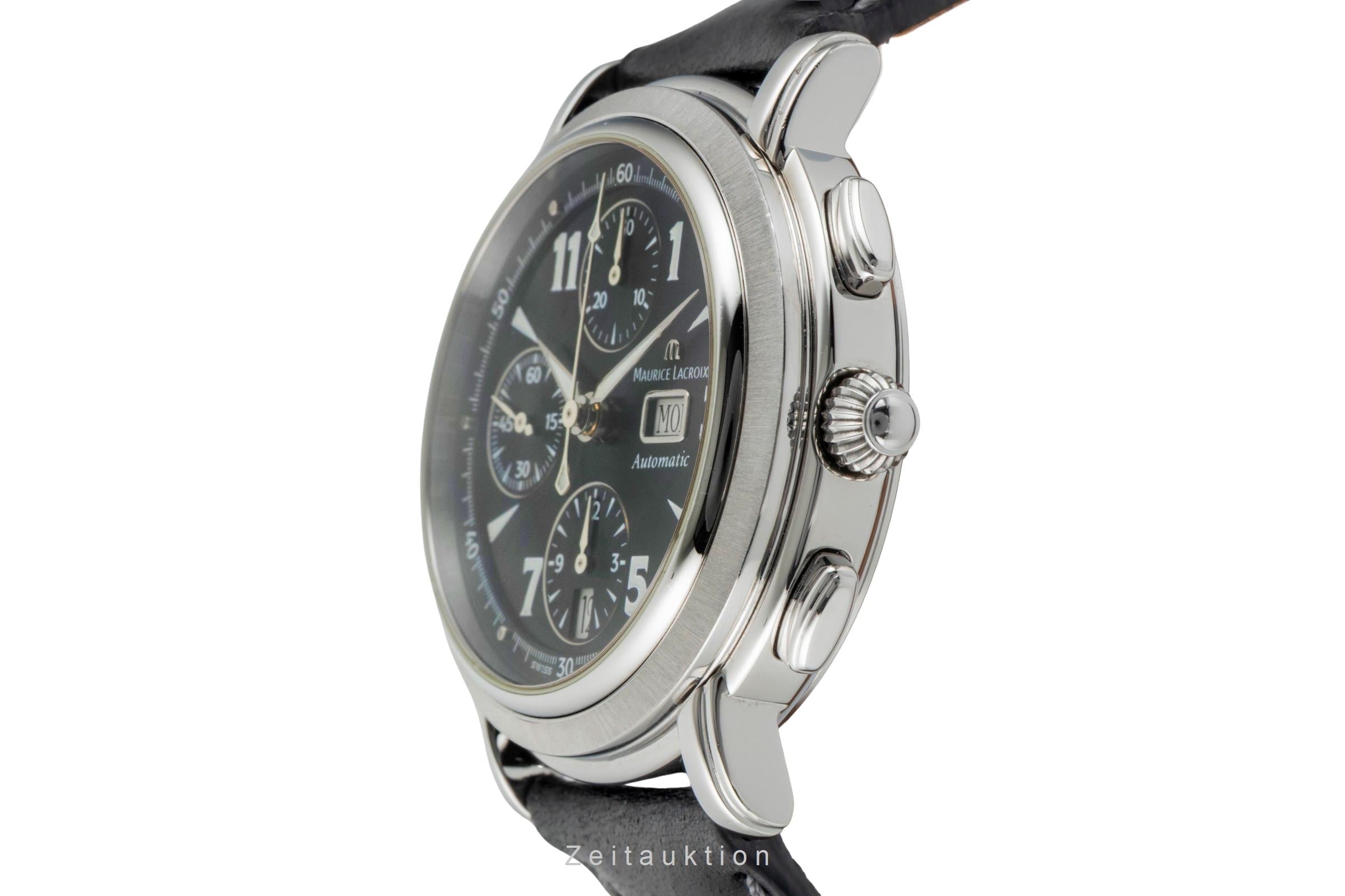 Maurice Lacroix Croneo Chronograph Stahl Automatik Herrenuhr Ref. 67839 Box  [2601948]