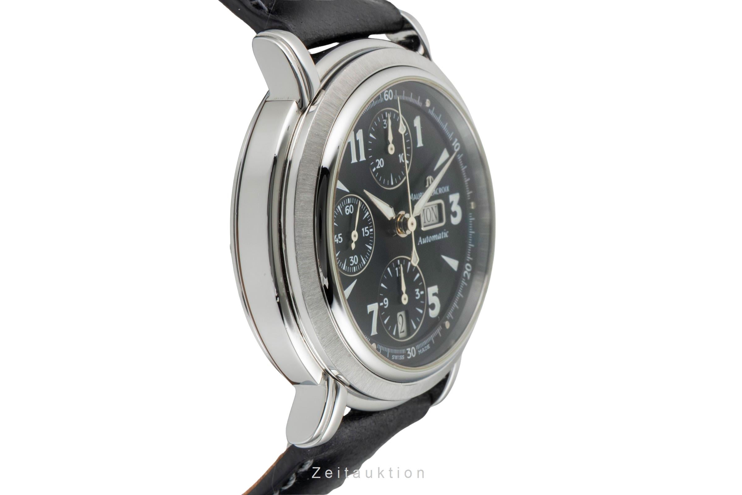 Maurice Lacroix Croneo Chronograph Stahl Automatik Herrenuhr Ref. 67839 Box  [2601948]