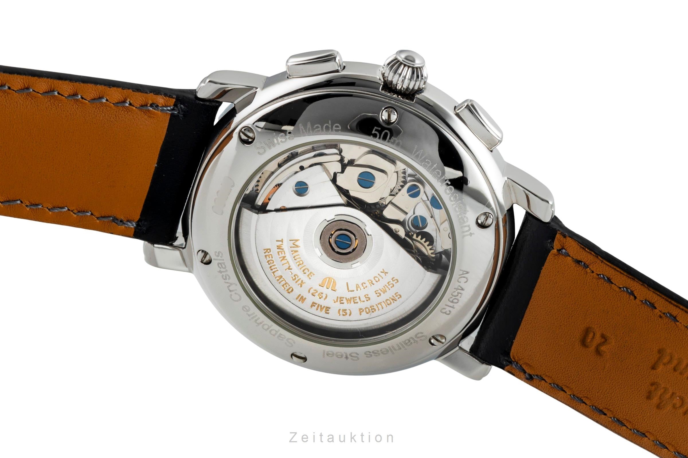 Maurice Lacroix Croneo chronograph steel automatic Kal. ML 67 Ref