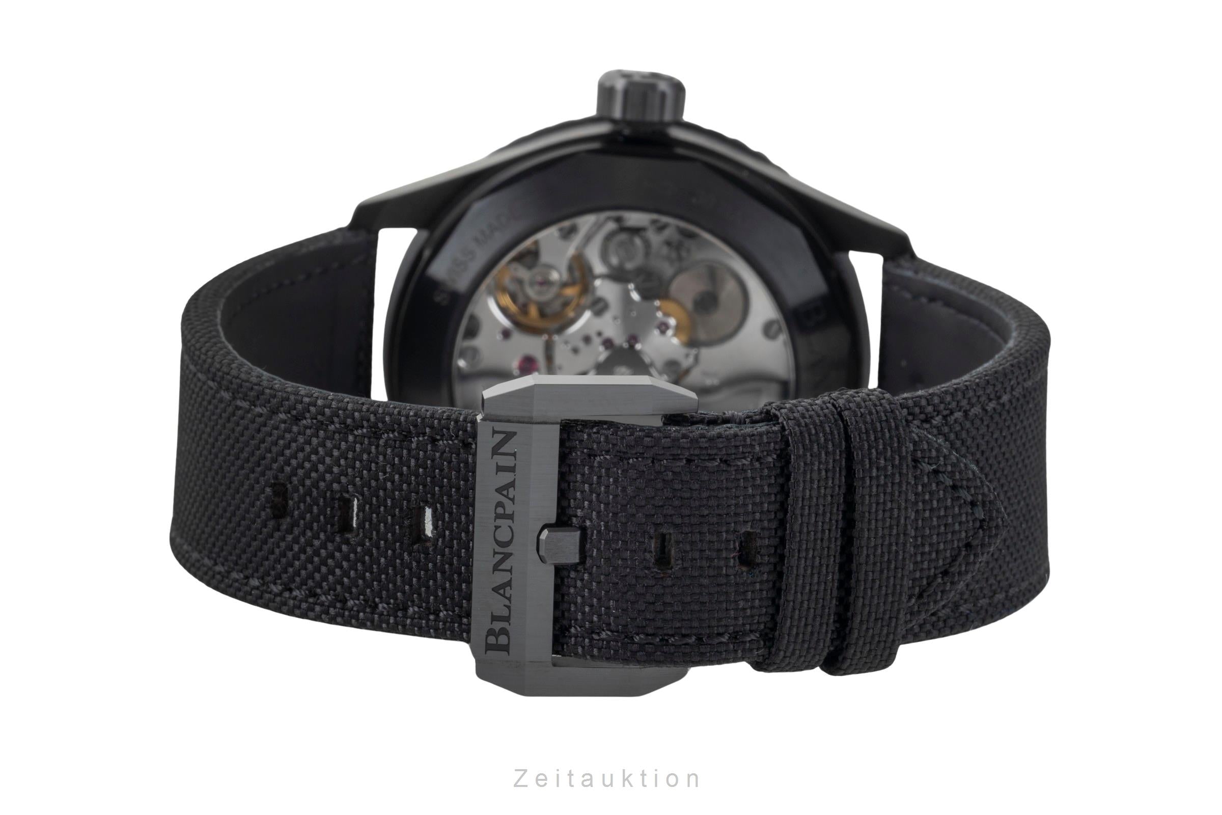 Blancpain Fifty Fathoms ceramic automatic men's watch 5000-0130-B52A LP: 14700EUR  [2601950]