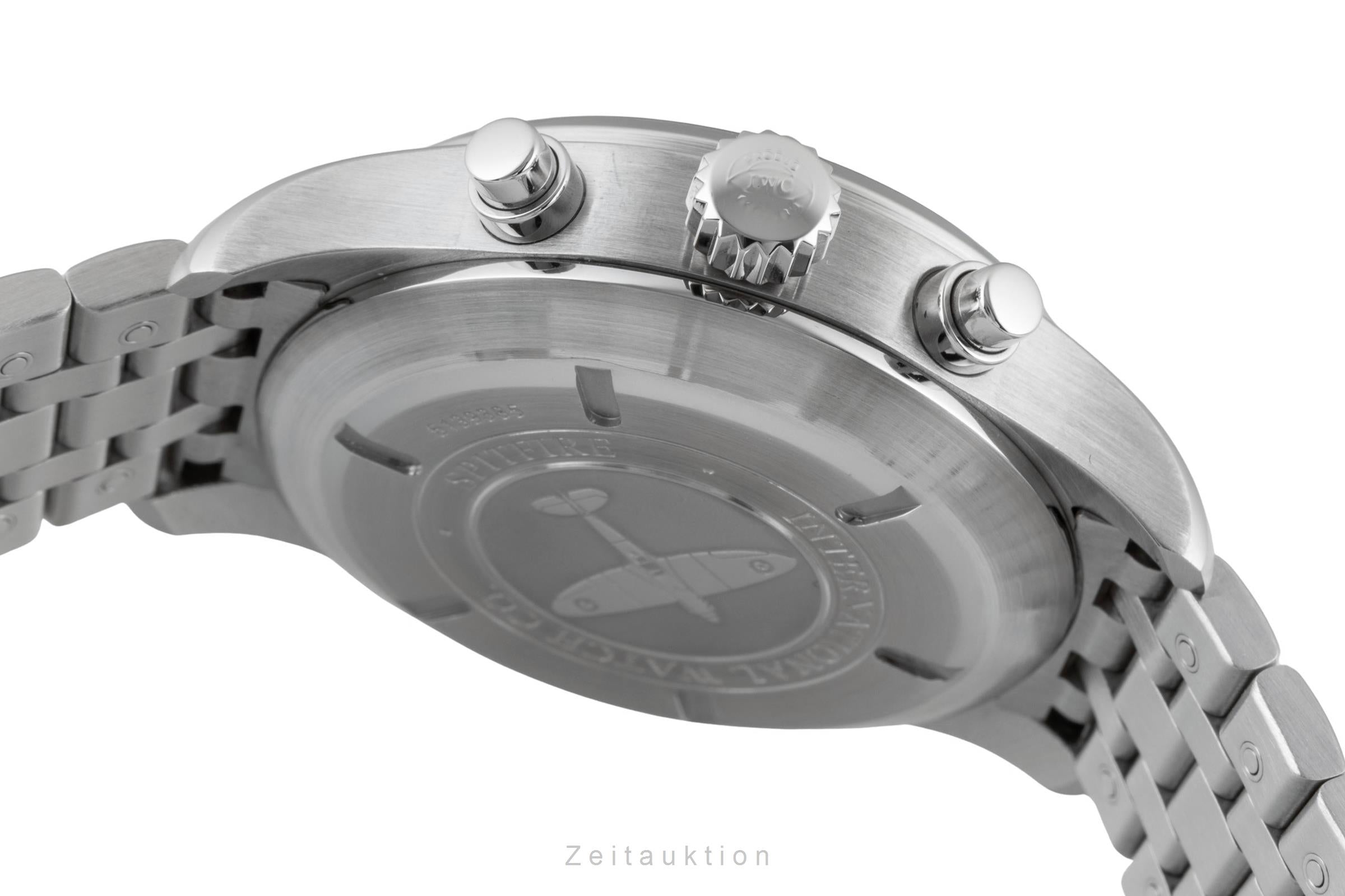 IWC Fliegerchronograph cronógrafo acero automático reloj para caballeros IW387804 LP: 8800EUR  [2601951]