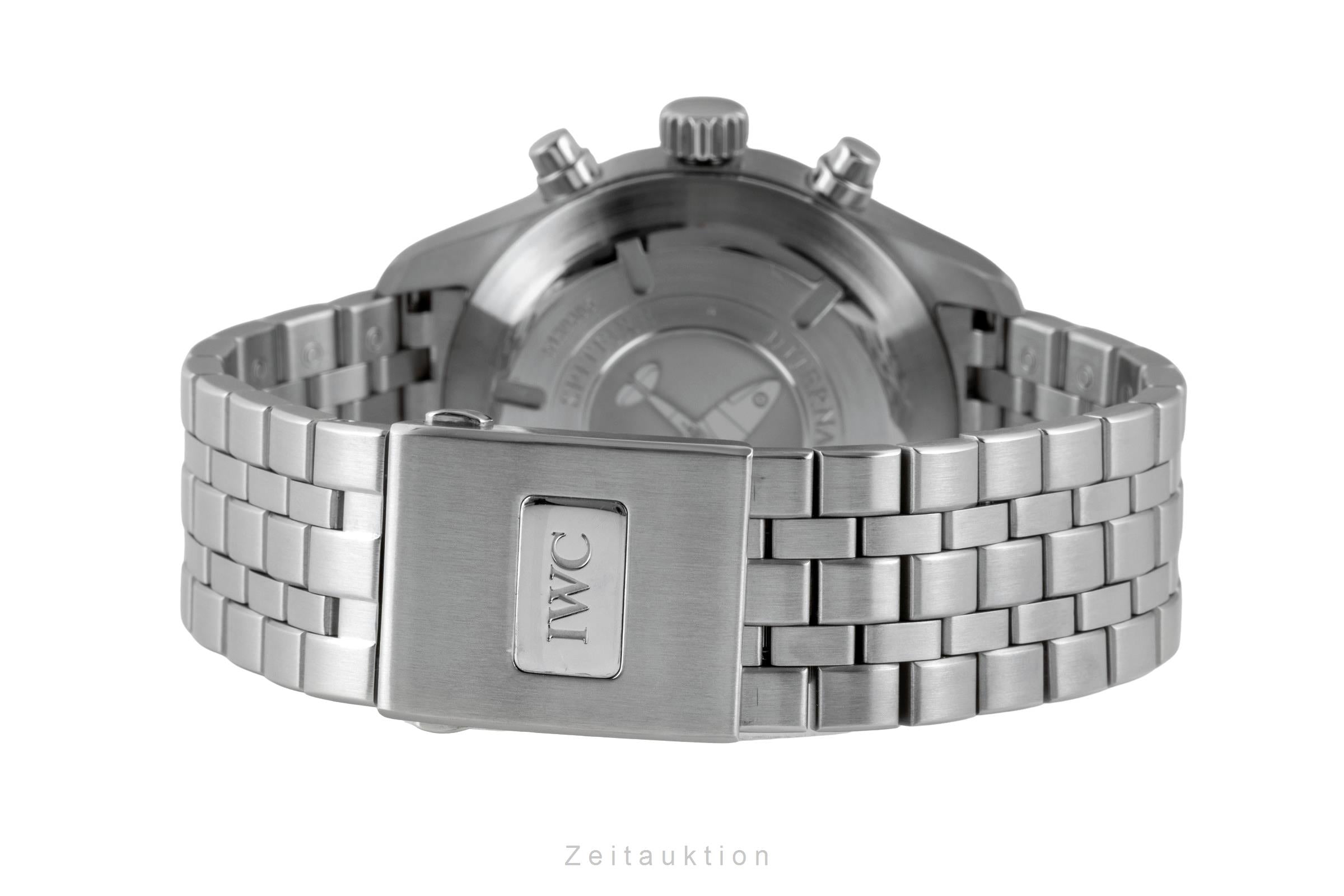 IWC Fliegerchronograph cronógrafo acero automático reloj para caballeros IW387804 LP: 8800EUR  [2601951]