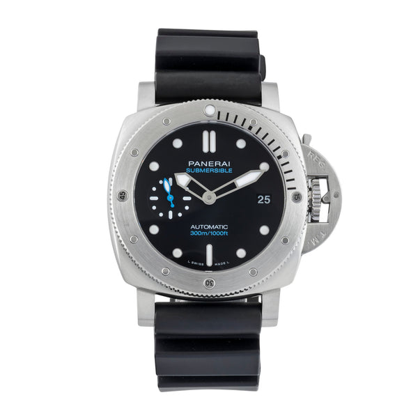 Panerai Submersible acier automatique montre pour hommes PAM00973 LP: 9700EUR  [2601954]