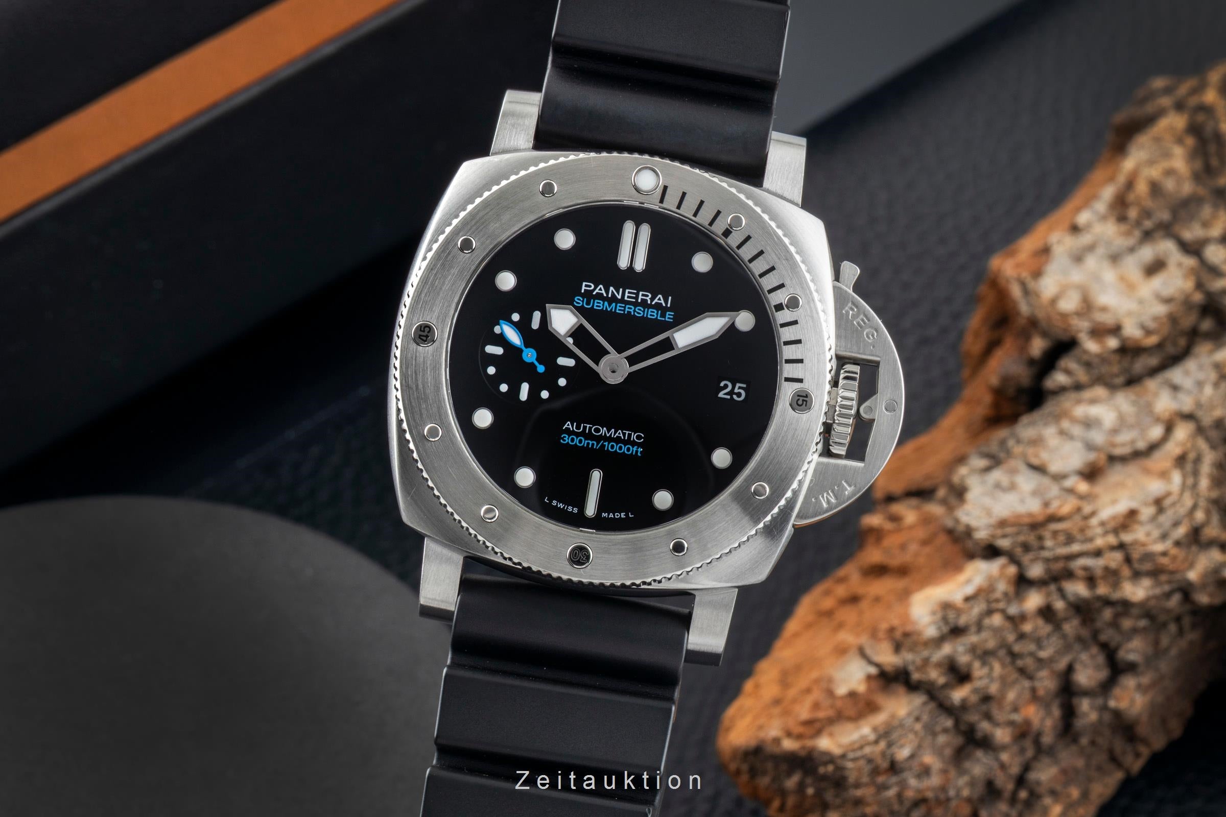Panerai Submersible acciaio automatismo orologio da uomo PAM00973 LP: 9700EUR  [2601954]