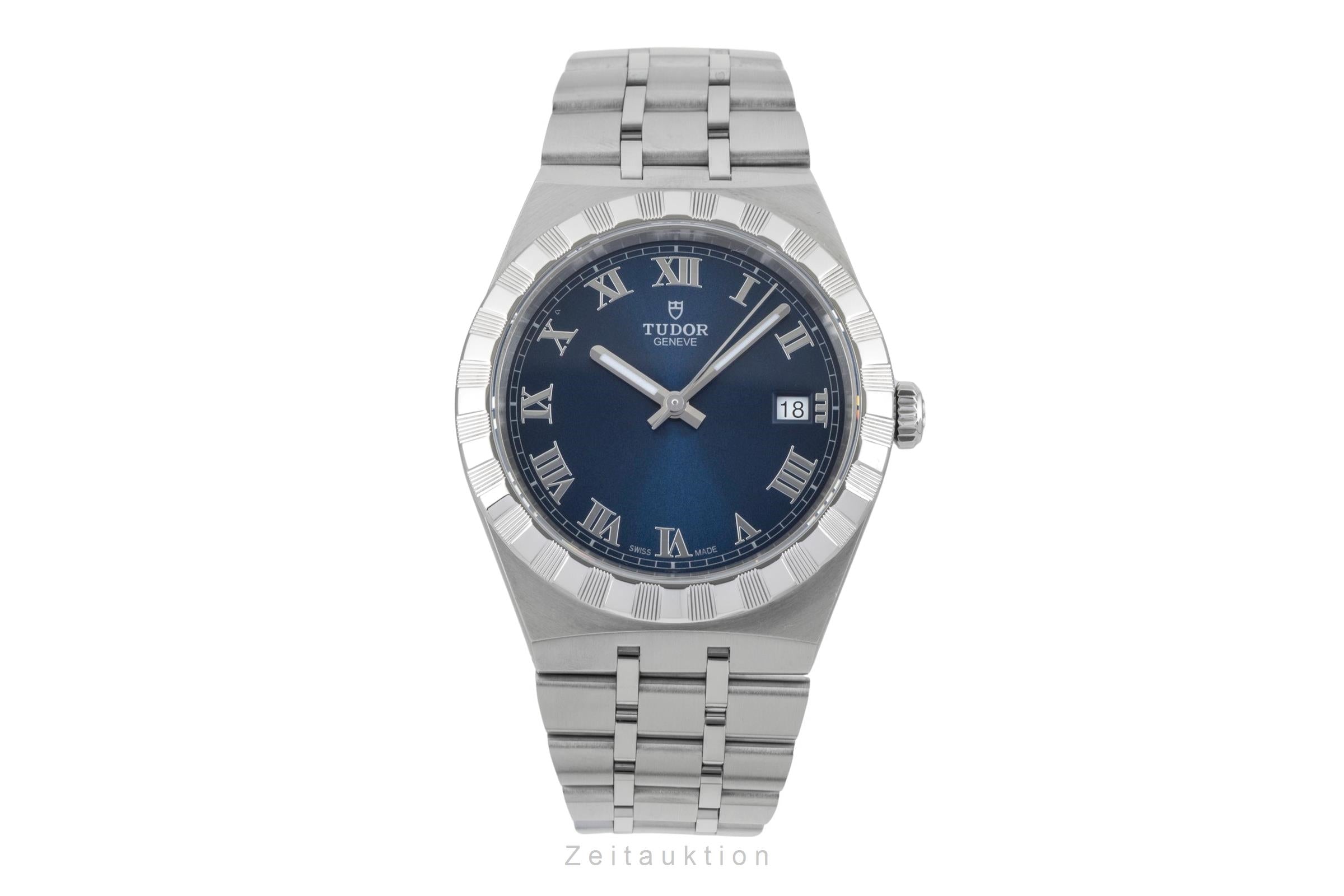 Tudor Royal acero automático reloj para caballeros 28500-0005 LP: 3110EUR  [2601957]